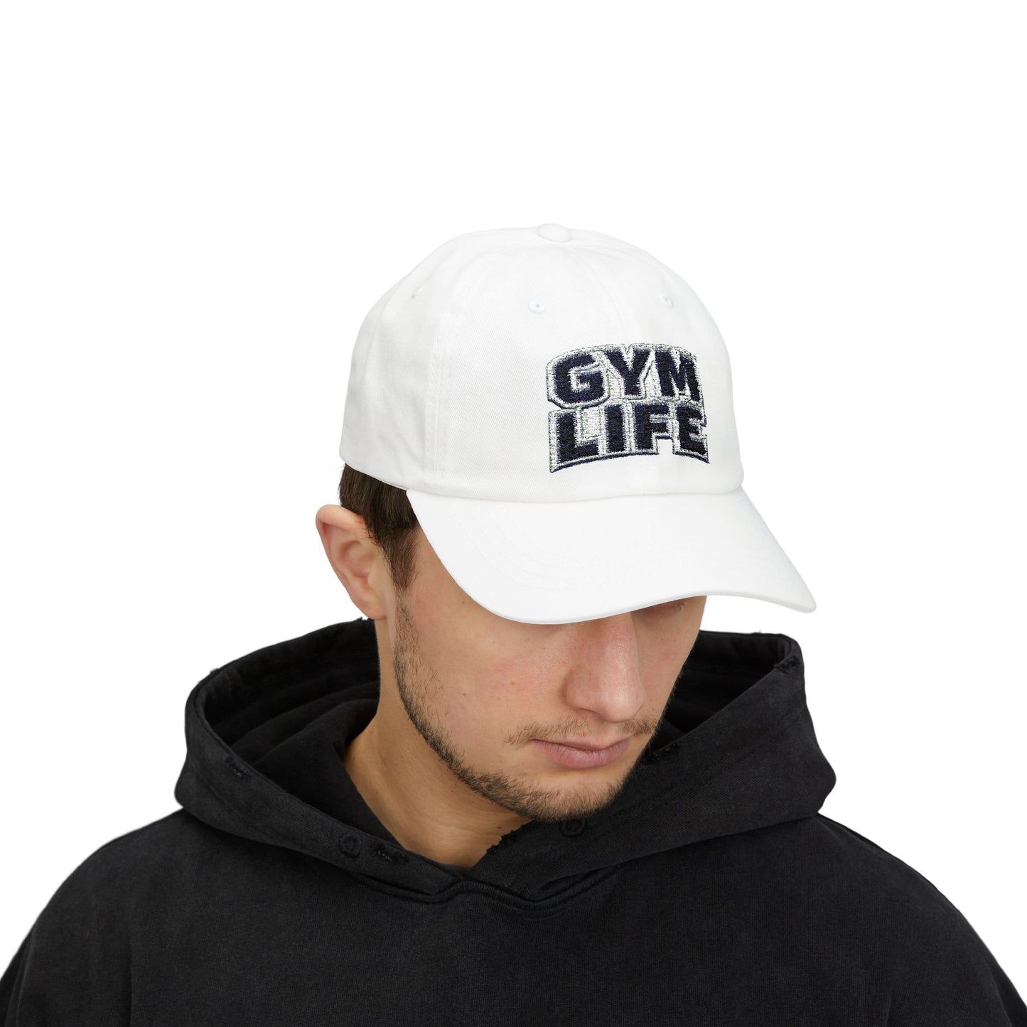 Fitness Cap, Embroidered Weightlifting Hat,