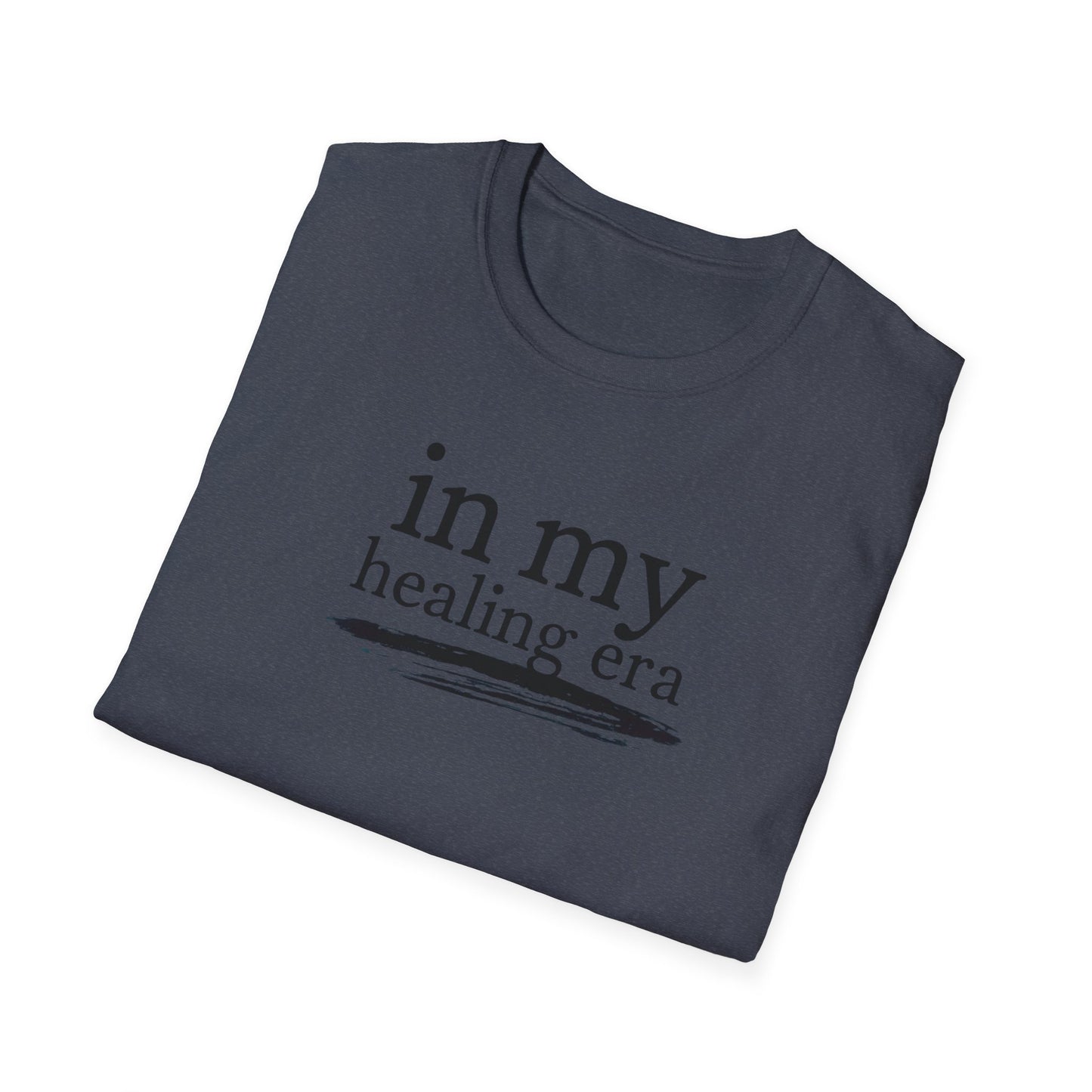 Healing Era T-Shirt, Soft Cotton Tee for Self-Care, Gift for Friends, Motivational Apparel, Mental Health Awareness Tee