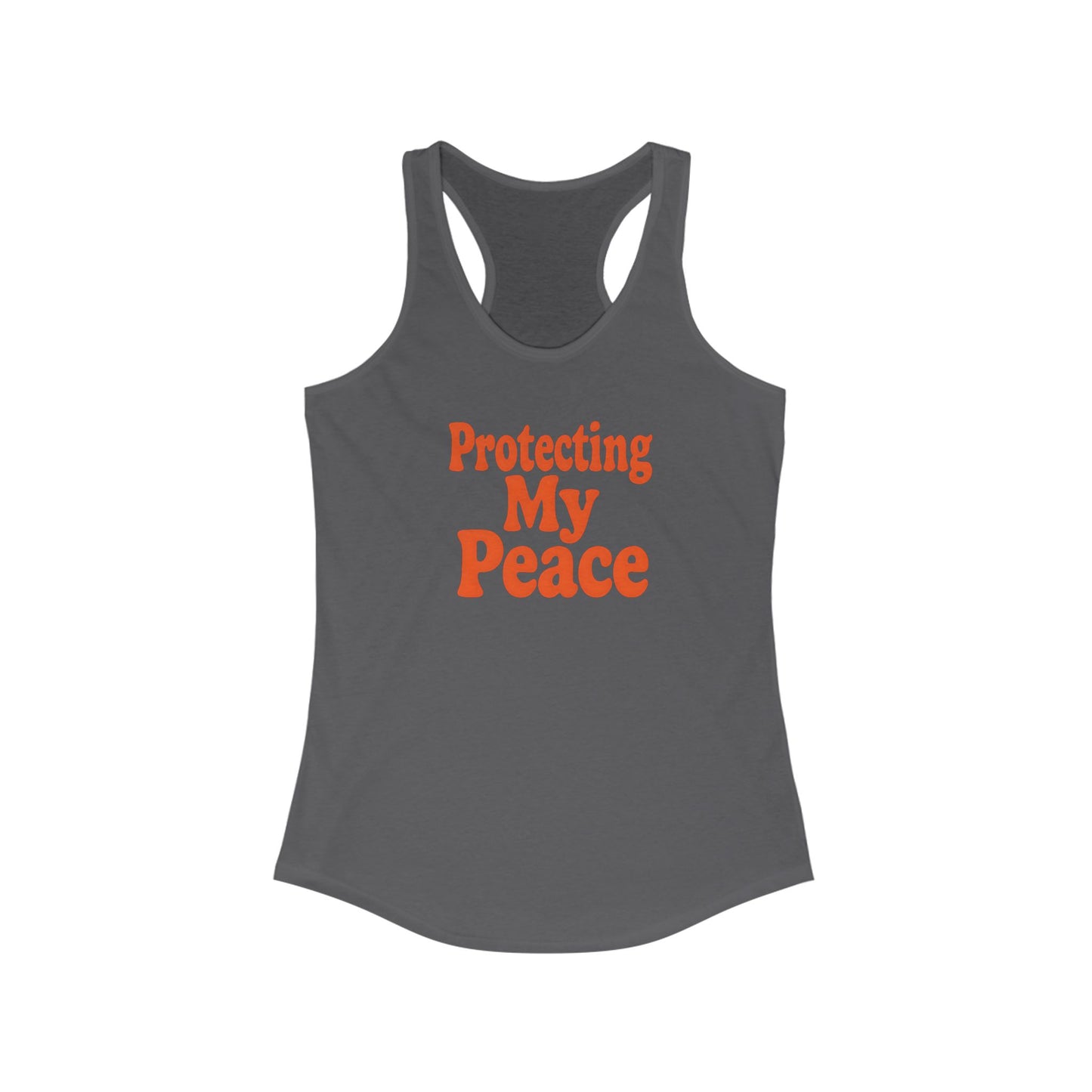 Protecting My Peace Racerback Tank for Women