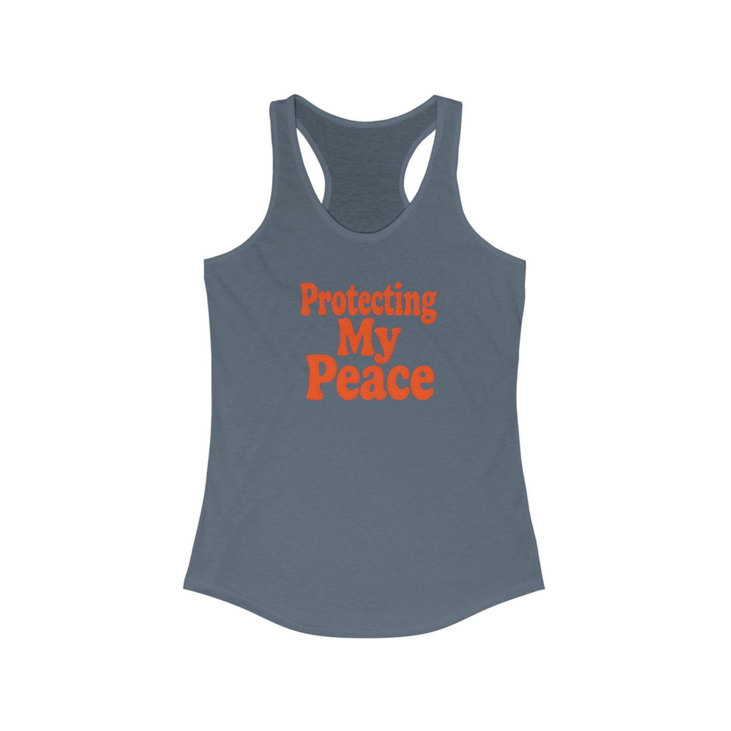 Protecting My Peace Racerback Tank for Women
