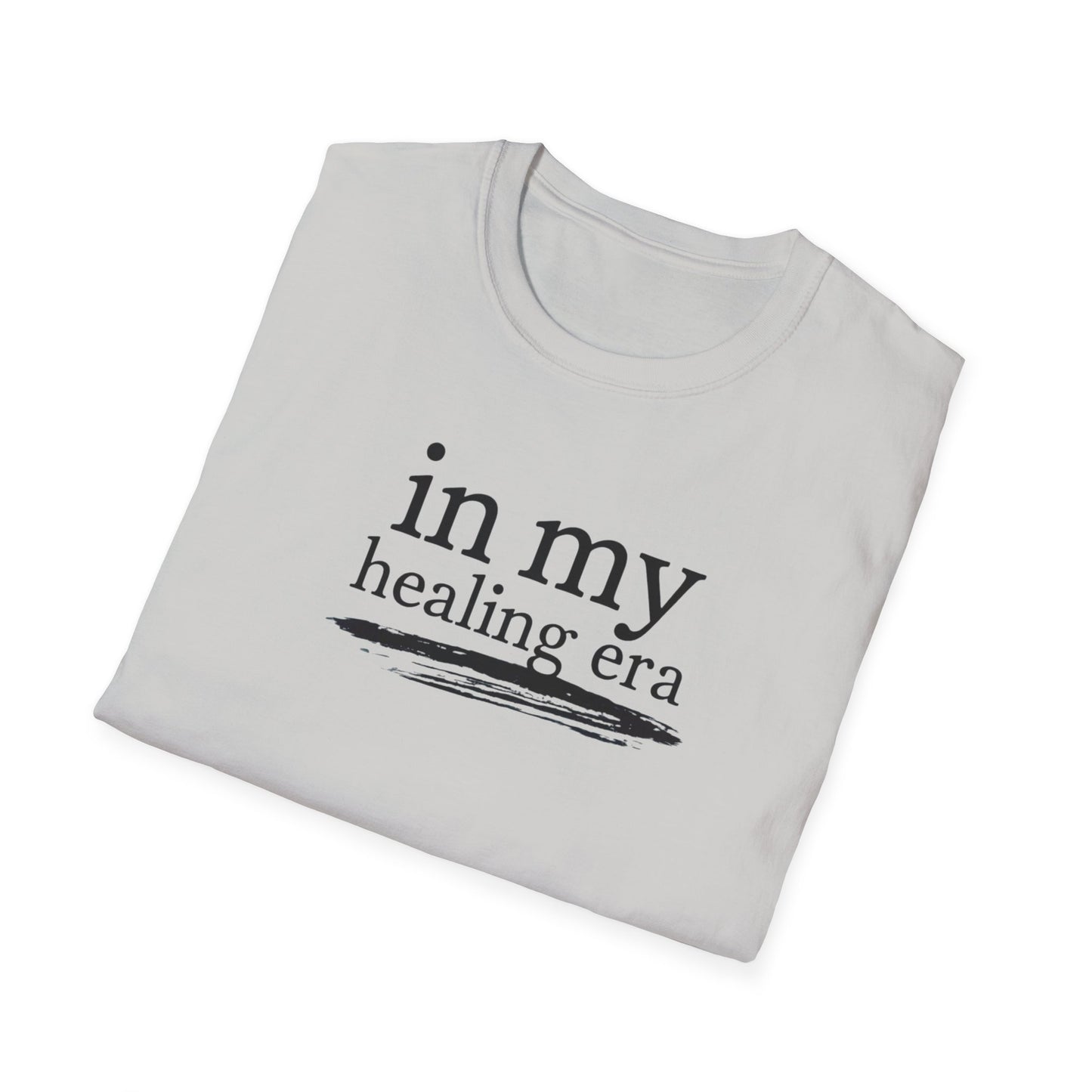 Healing Era T-Shirt, Soft Cotton Tee for Self-Care, Gift for Friends, Motivational Apparel, Mental Health Awareness Tee