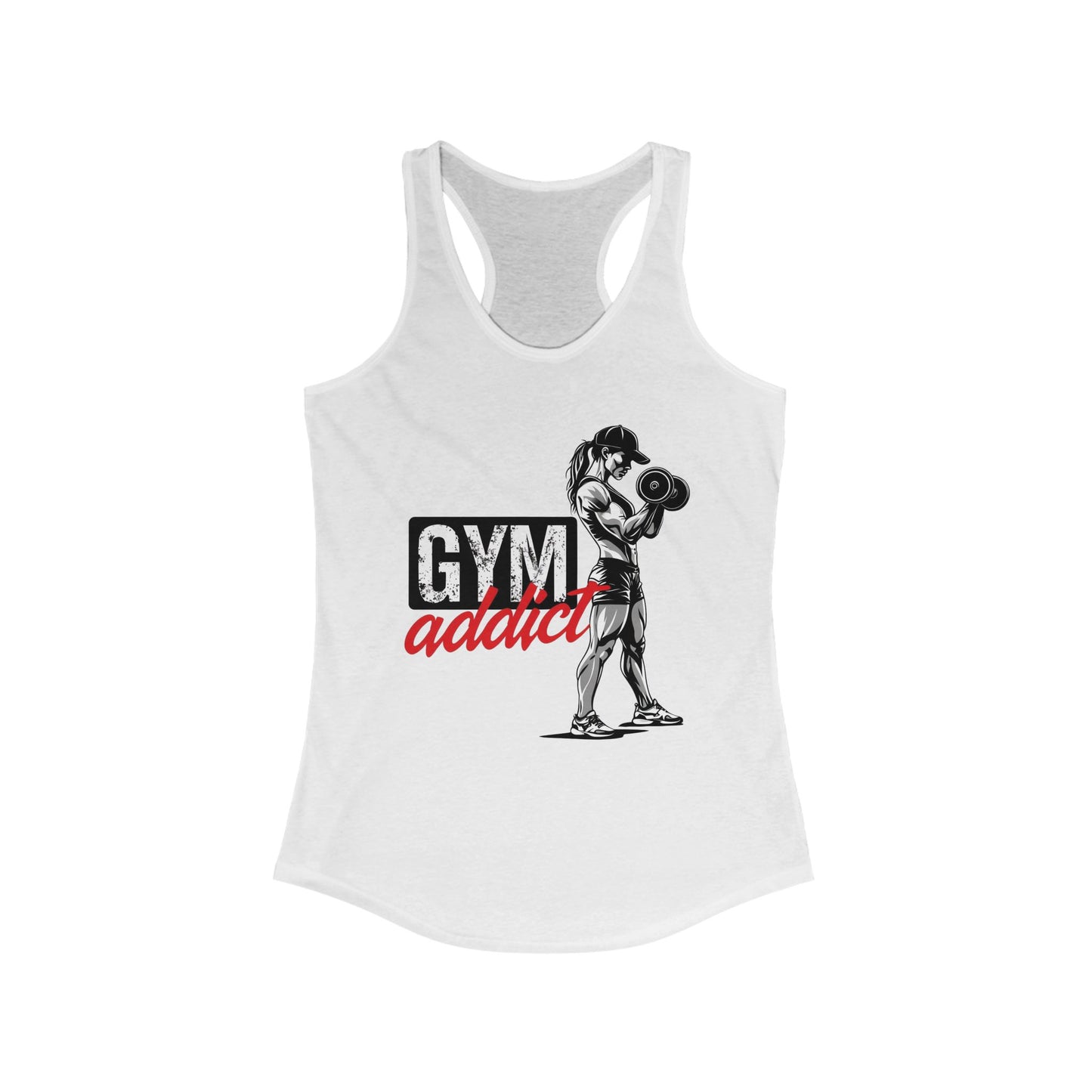 Gym Addict Racerback Tank