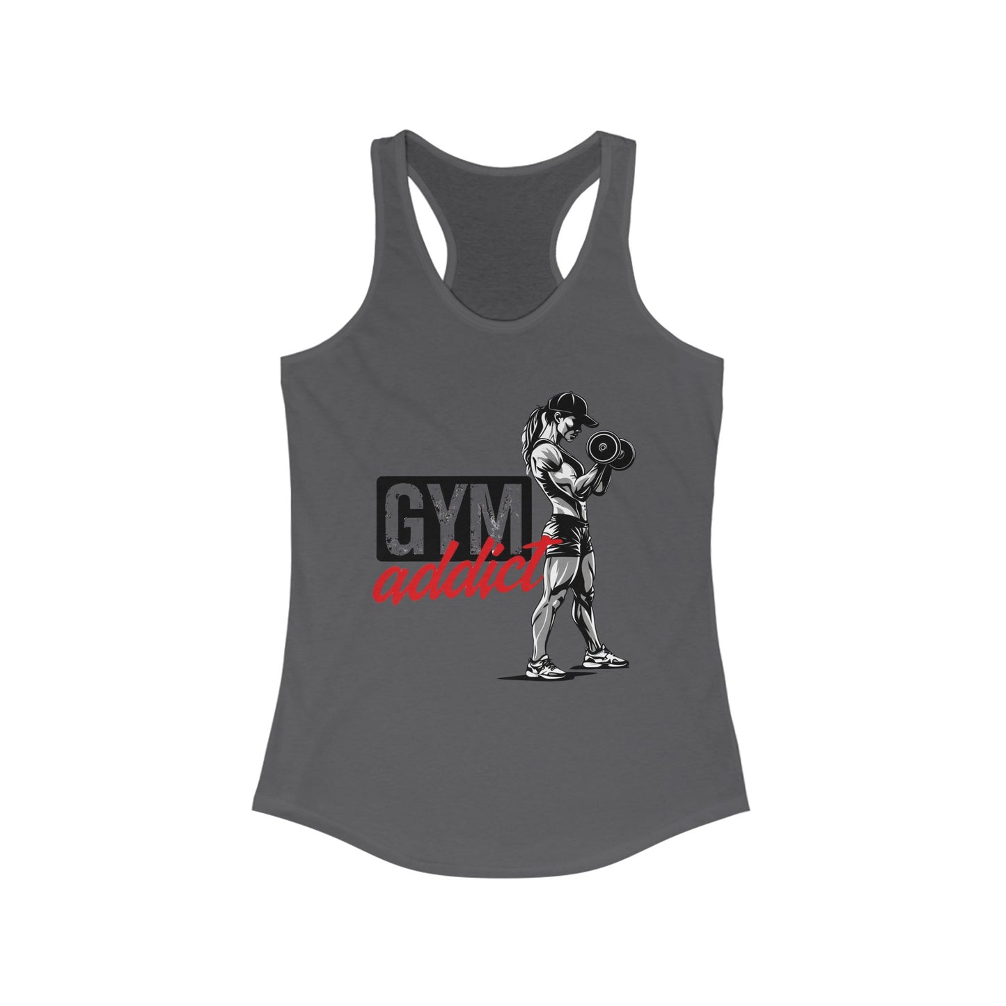 Gym Addict Racerback Tank