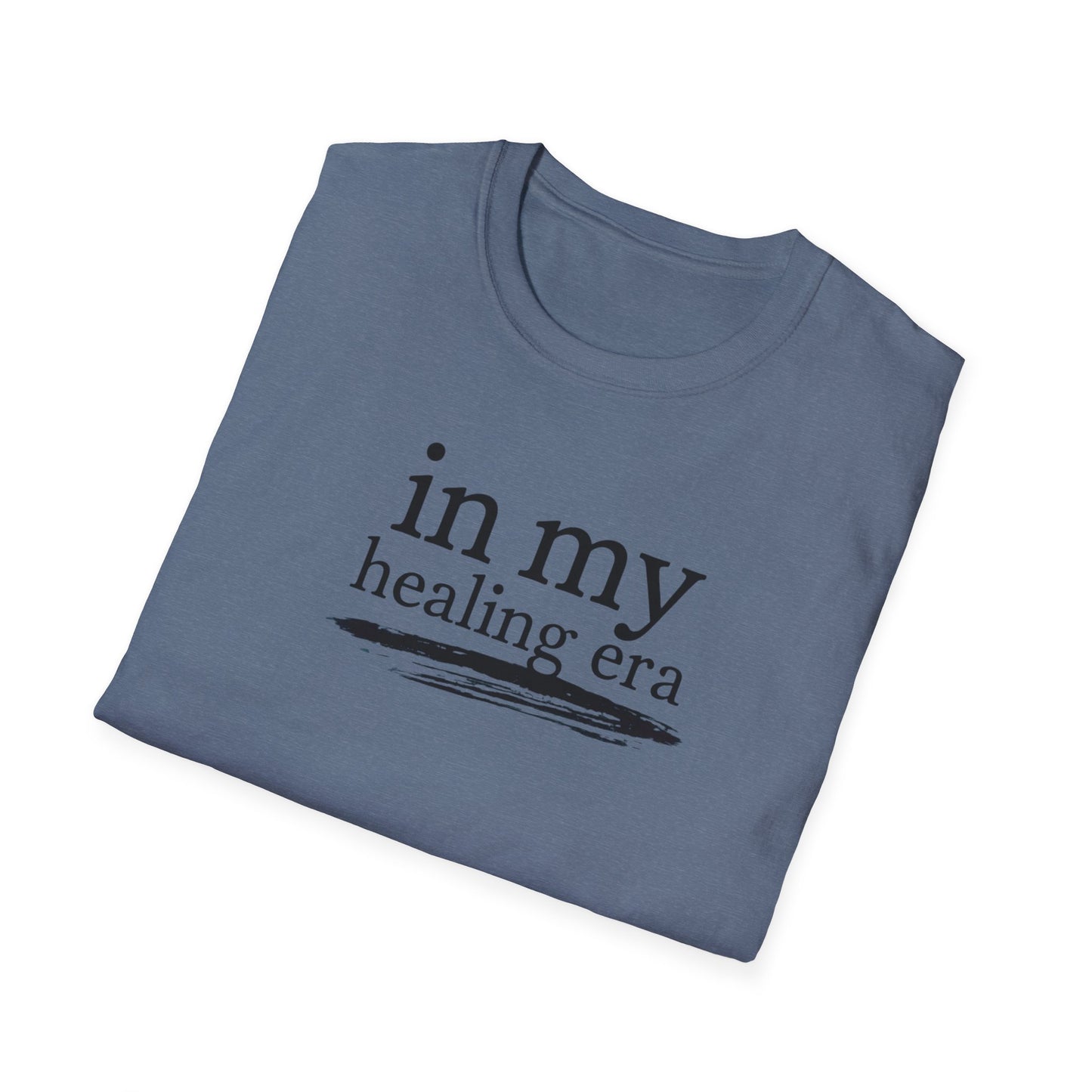 Healing Era T-Shirt, Soft Cotton Tee for Self-Care, Gift for Friends, Motivational Apparel, Mental Health Awareness Tee