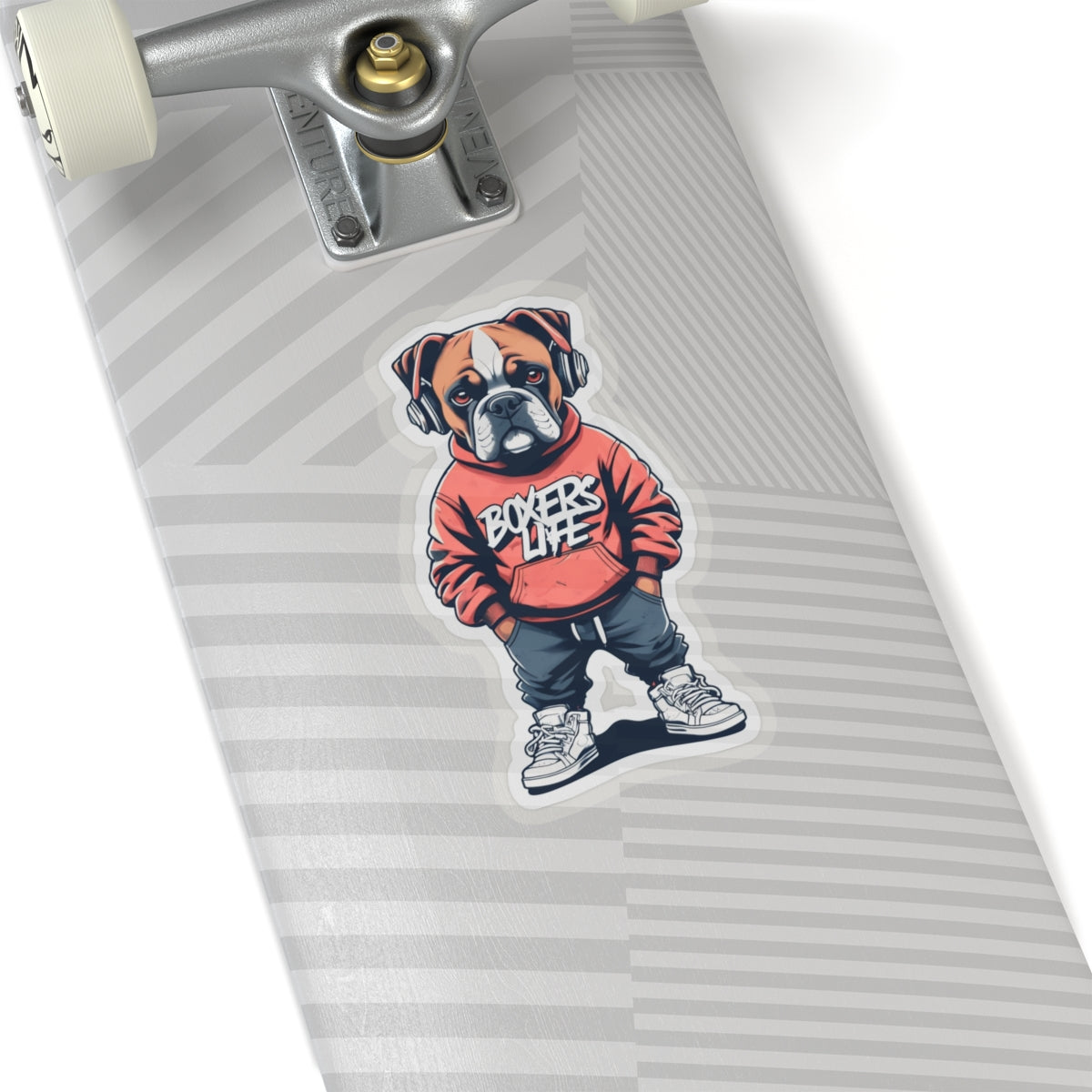 Cool Boxer Dog Kiss-Cut Stickers | Perfect for Dog Lovers, Laptop Decor, Gifts, Pet Accessories, and Wall Decor