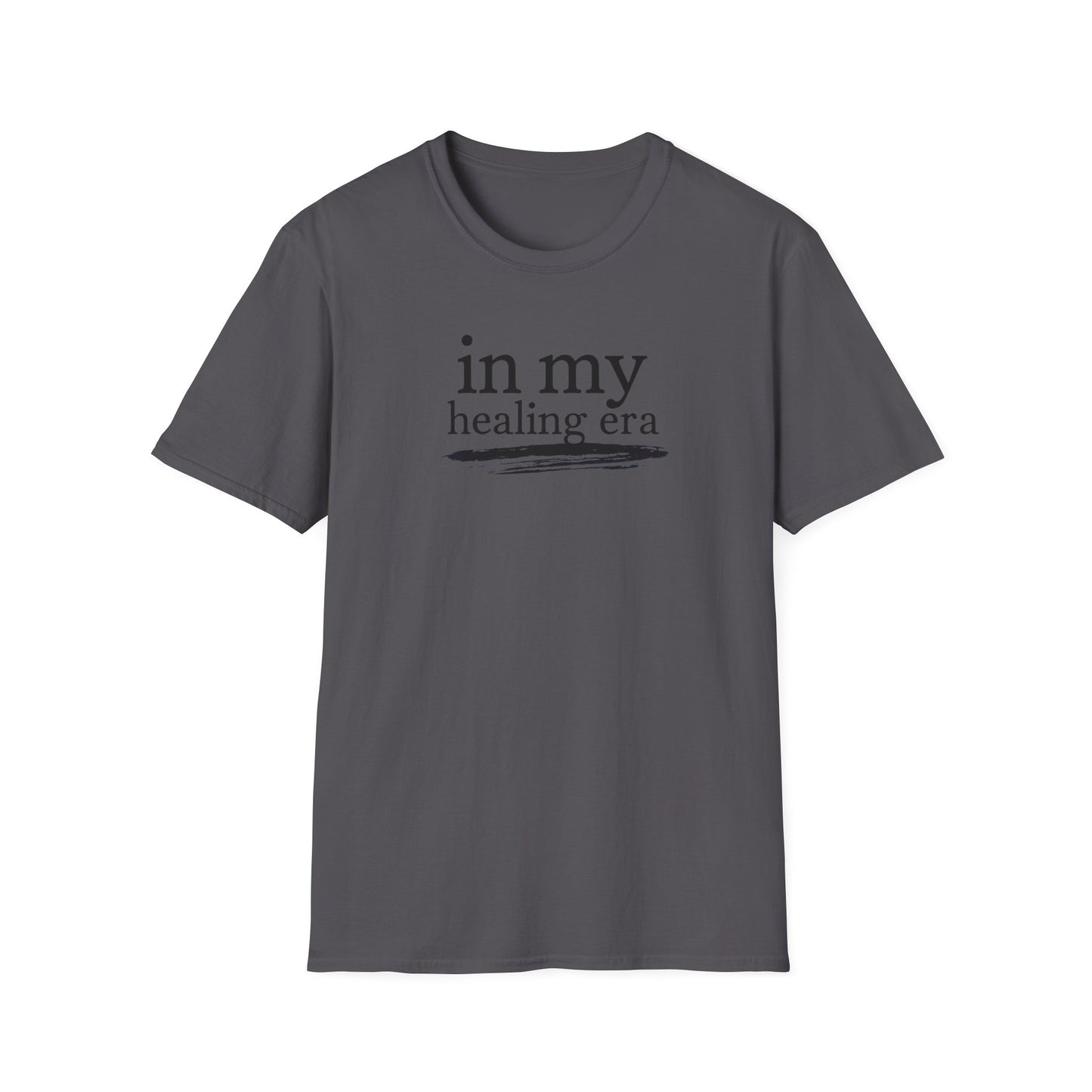 Healing Era T-Shirt, Soft Cotton Tee for Self-Care, Gift for Friends, Motivational Apparel, Mental Health Awareness Tee