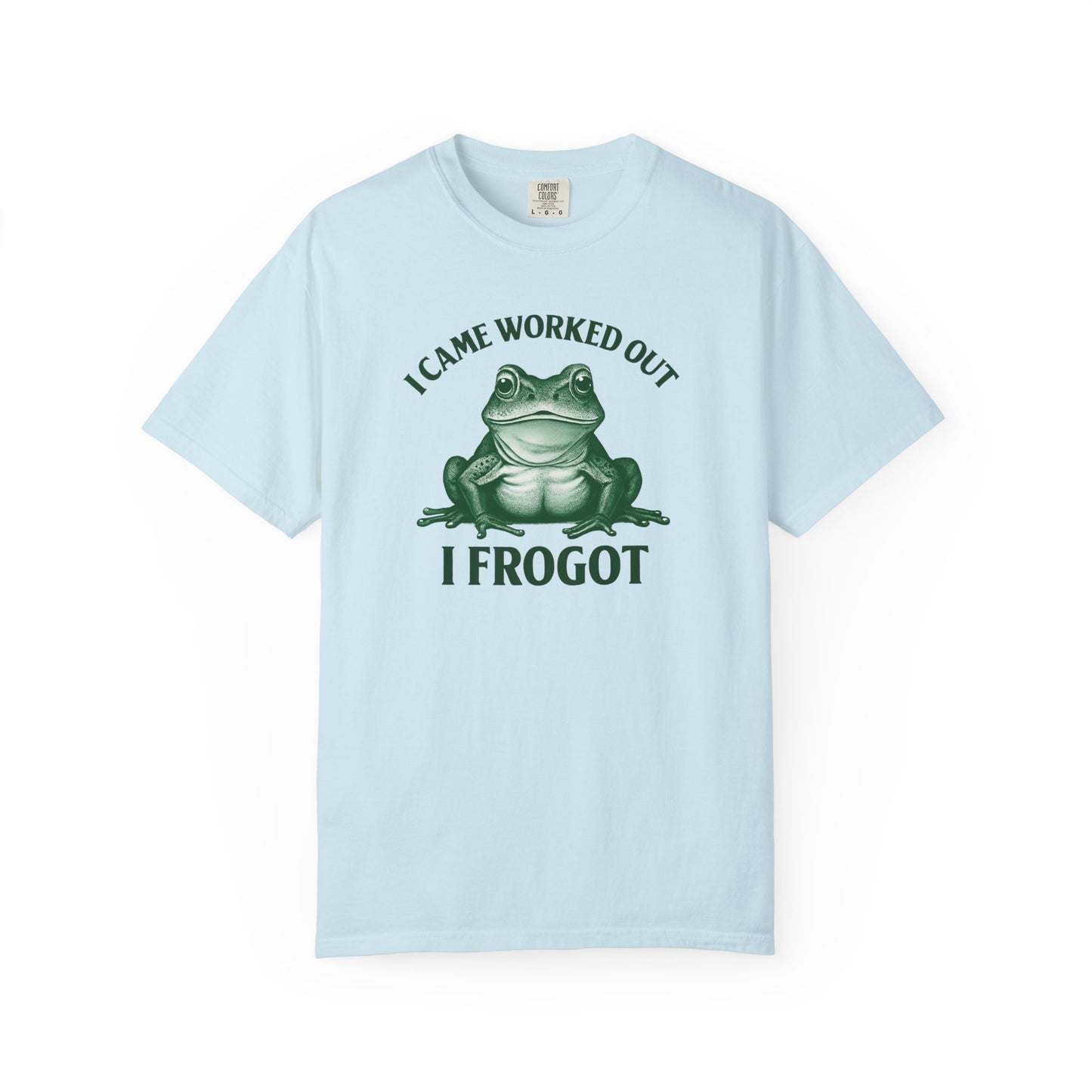 Playful Frog Gym Tee - Funny Workout T-Shirt, Unisex Humor Shirt, Gift for Fitness Lovers, Cute Gym Outfits, Casual Wear