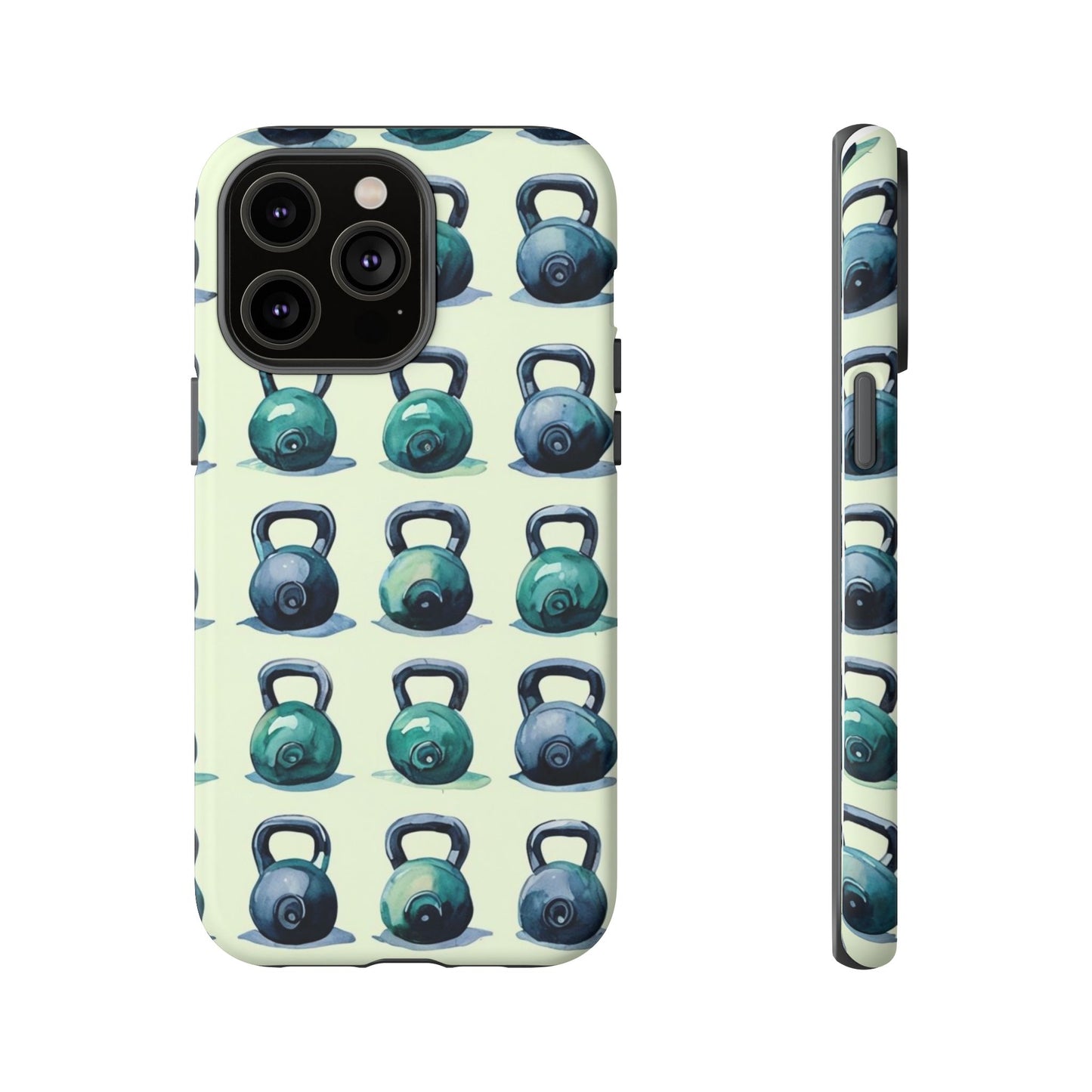 Kettlebell Phone Case - Fitness Lover's Tough Cover, Gym Gift, Workout Accessory, Durable Phone Protection, Personalized Kettlebell Case