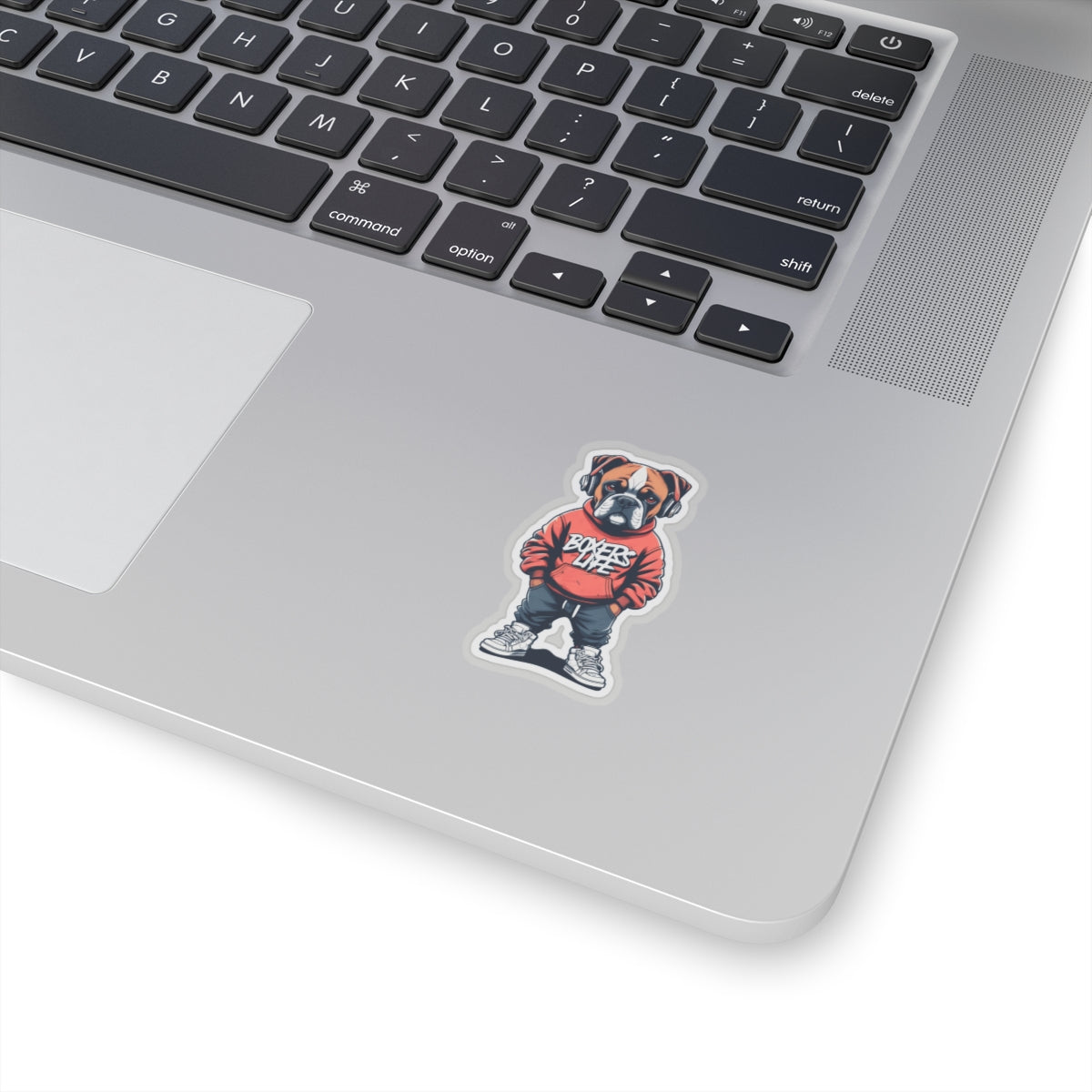Cool Boxer Dog Kiss-Cut Stickers | Perfect for Dog Lovers, Laptop Decor, Gifts, Pet Accessories, and Wall Decor