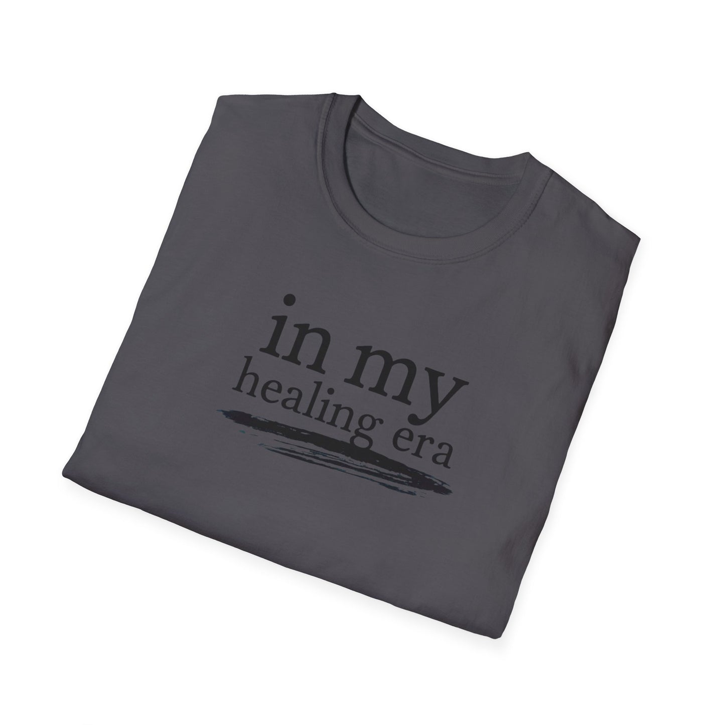 Healing Era T-Shirt, Soft Cotton Tee for Self-Care, Gift for Friends, Motivational Apparel, Mental Health Awareness Tee