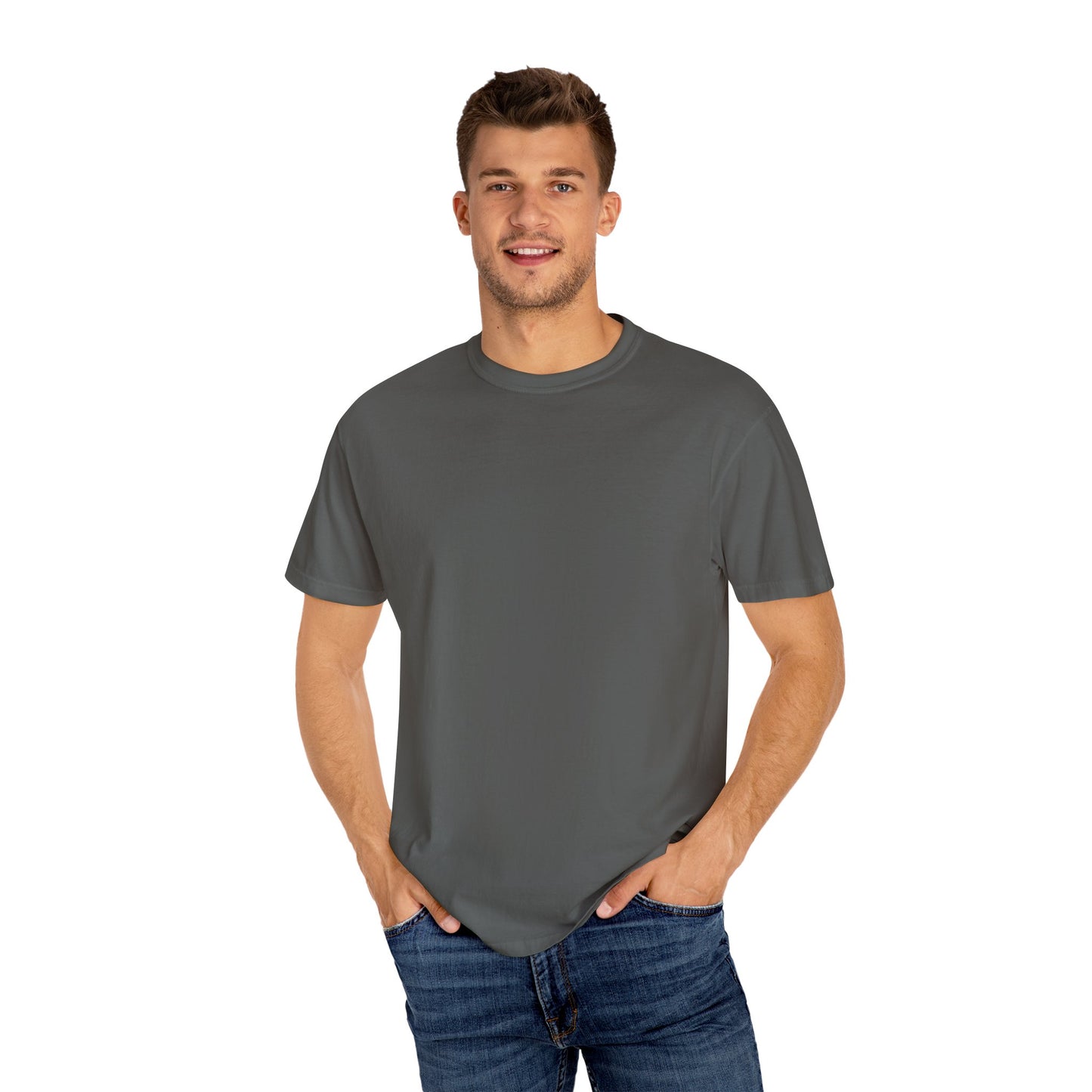 Healing Is Hardcore Unisex Garment-Dyed T-Shirt, Trendy Casual Tee,