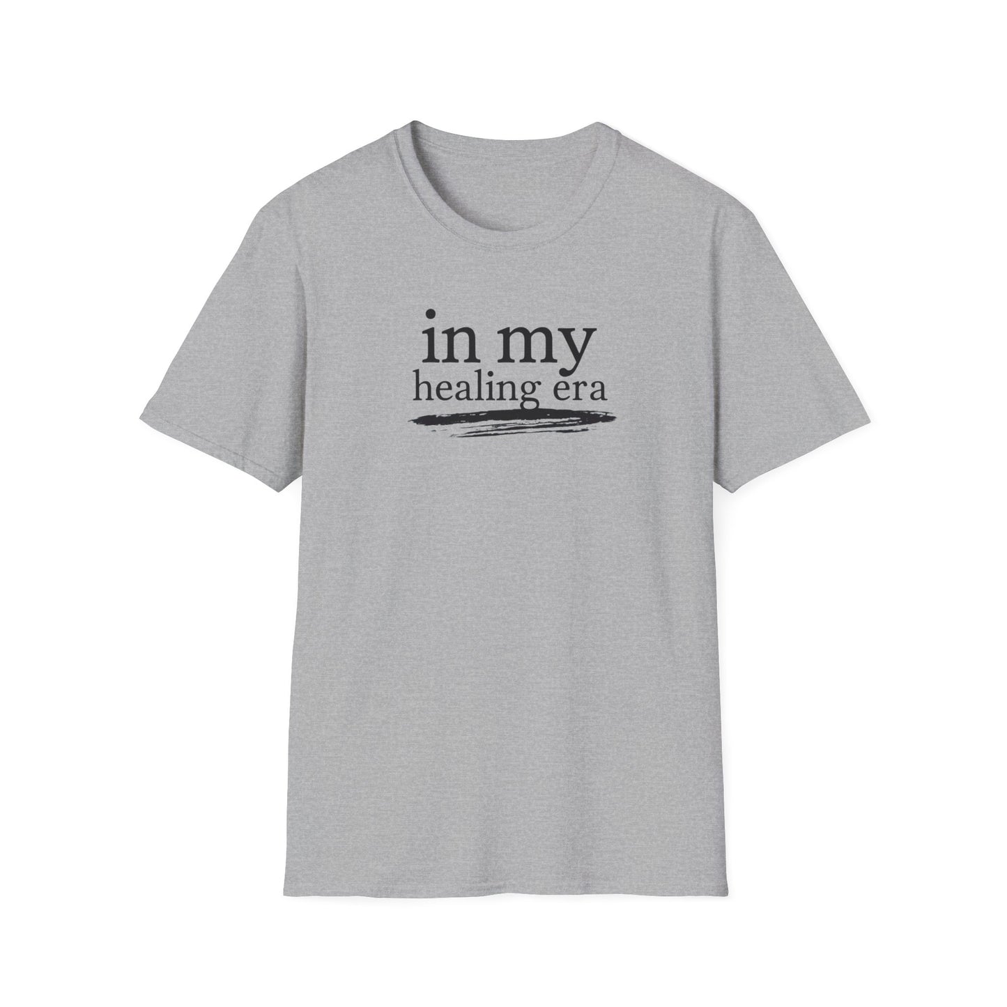 Healing Era T-Shirt, Soft Cotton Tee for Self-Care, Gift for Friends, Motivational Apparel, Mental Health Awareness Tee