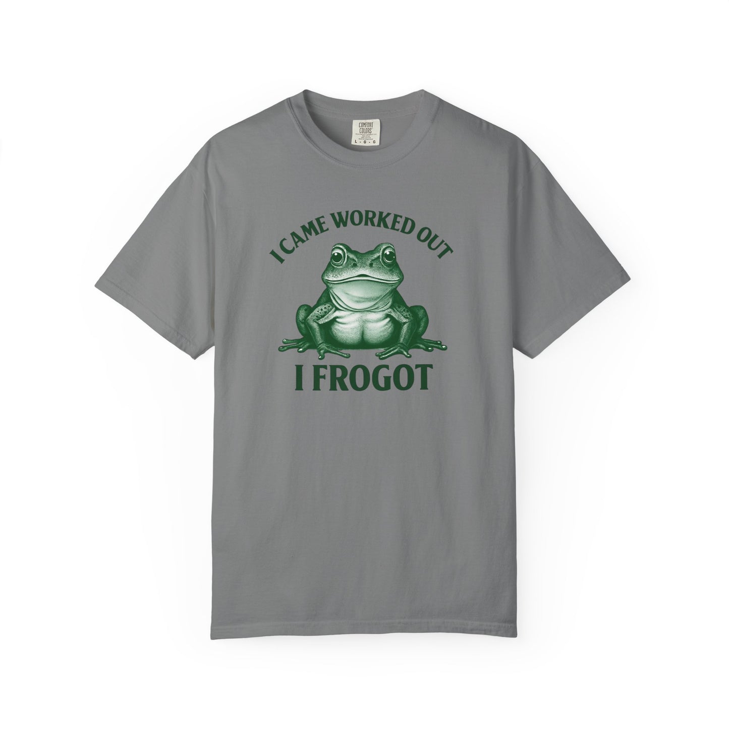 Playful Frog Gym Tee - Funny Workout T-Shirt, Unisex Humor Shirt, Gift for Fitness Lovers, Cute Gym Outfits, Casual Wear