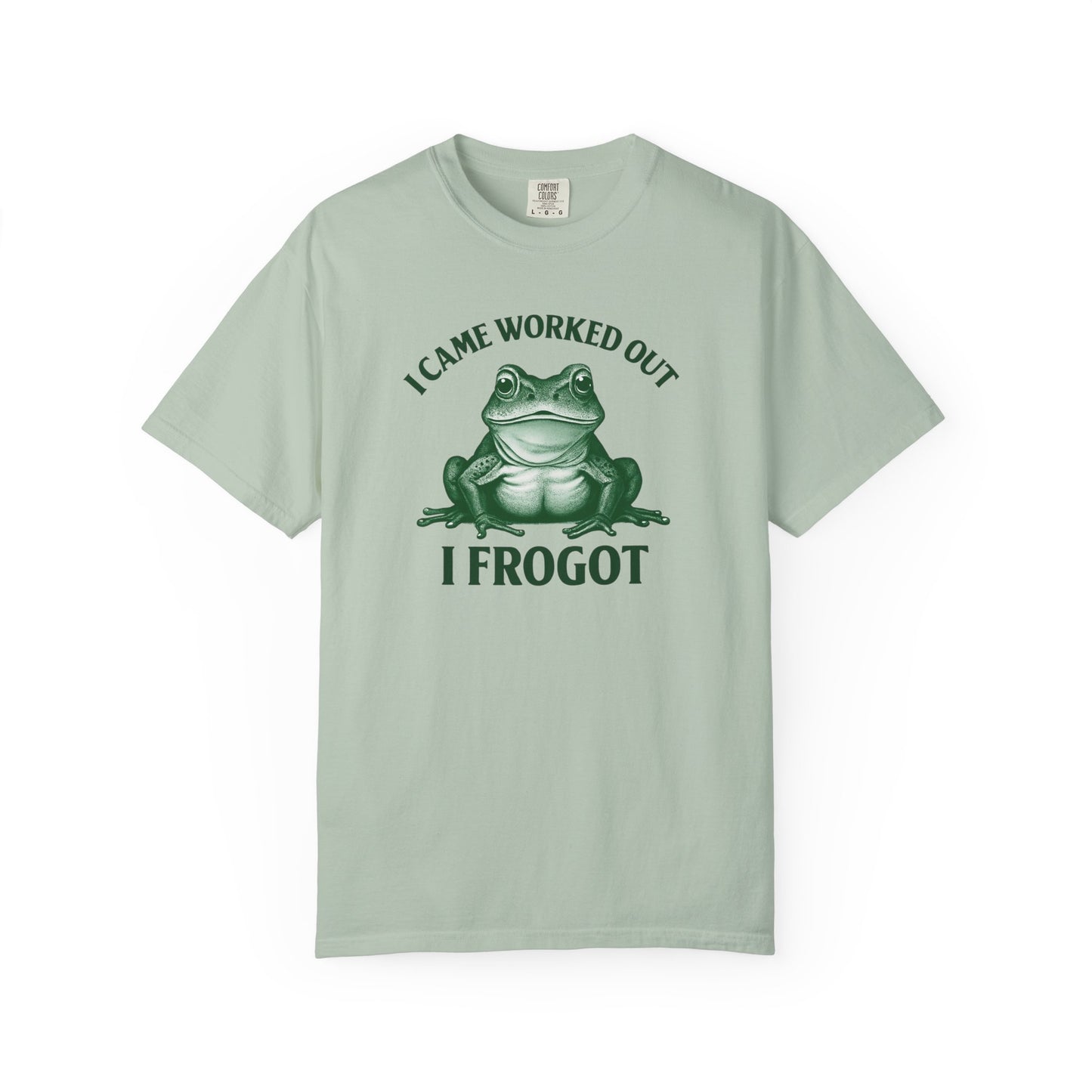 Playful Frog Gym Tee - Funny Workout T-Shirt, Unisex Humor Shirt, Gift for Fitness Lovers, Cute Gym Outfits, Casual Wear