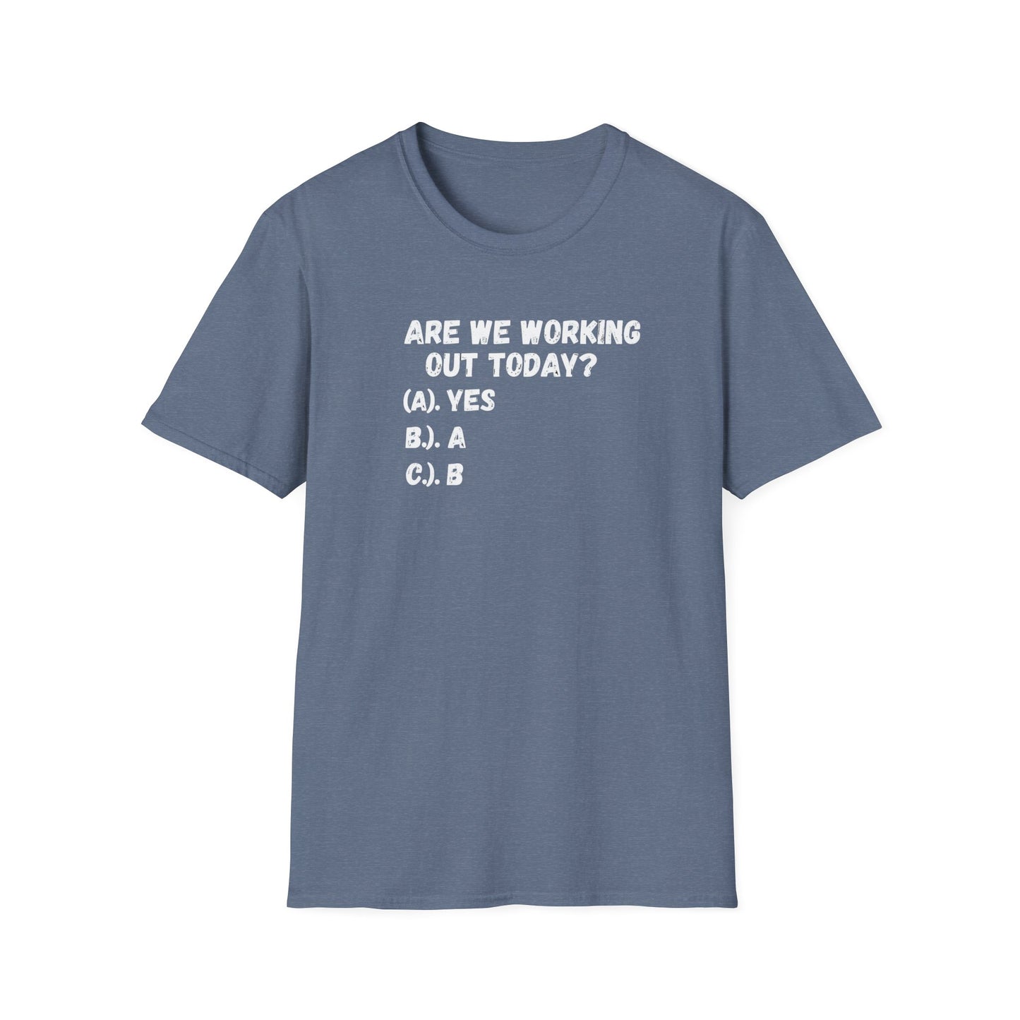 Funny Workout Decision T-Shirt, Gift for Fitness Lovers, Gym Humor Tee, Unisex Workout Shirt, Motivational Gym Apparel