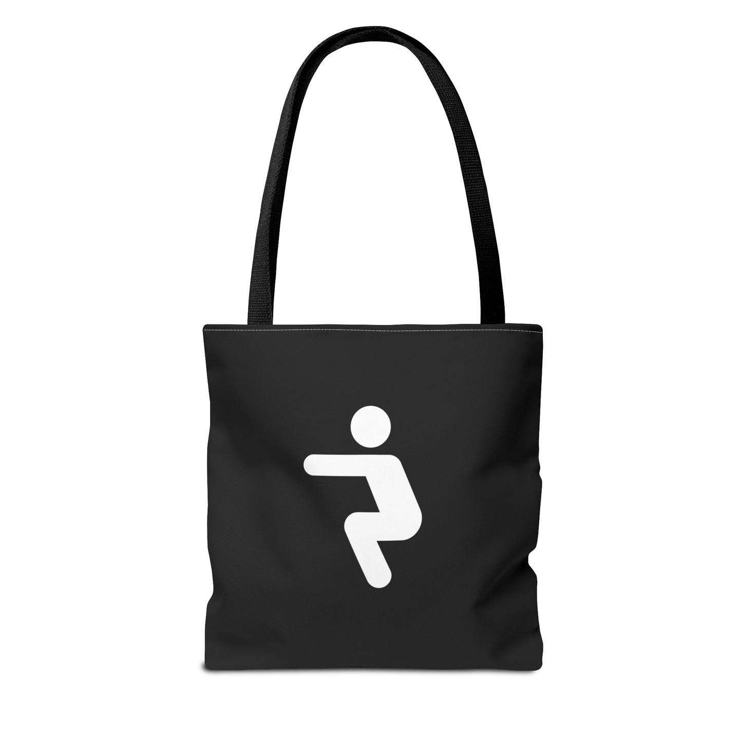 Fitness Motivation Tote Bag, Life is Heavy Squat That Shit, Gym Bag, Workout Tote, Gift for Gym Lovers, Black Motivational Bag