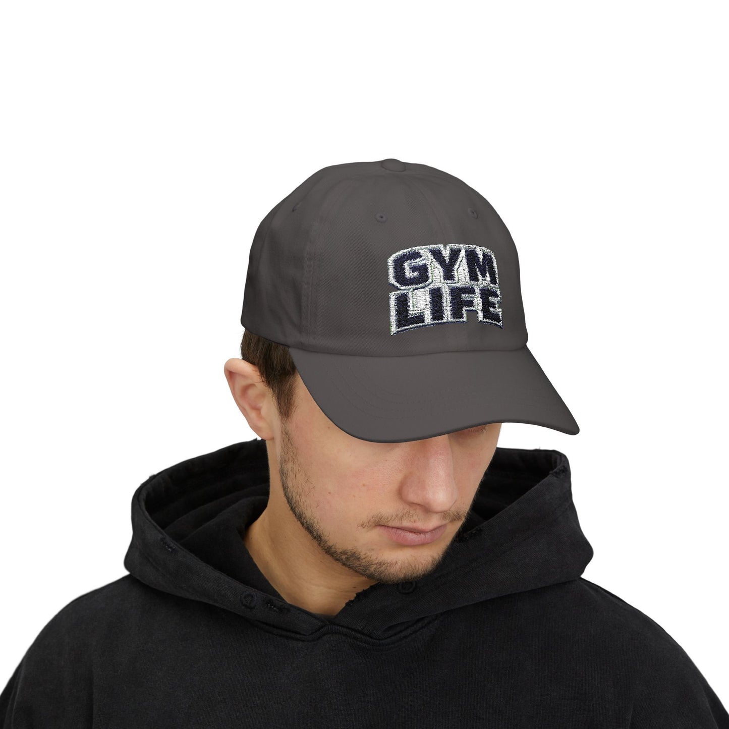 Fitness Cap, Embroidered Weightlifting Hat,