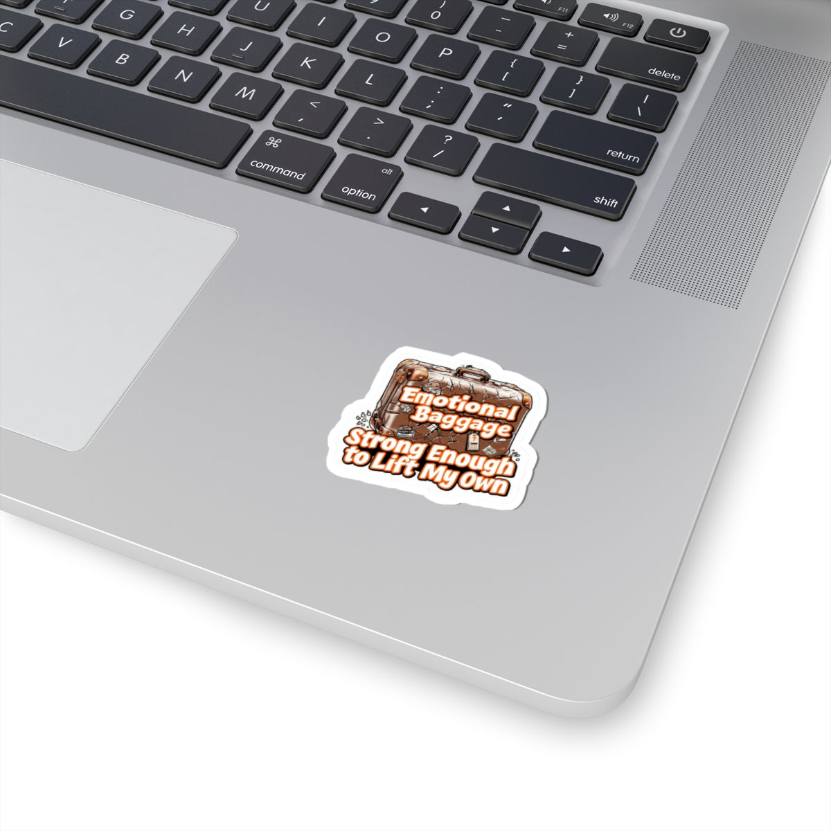 Emotional Baggage Kiss-Cut Stickers, Funny Gift for Self-Care, Laptop Decor, Travel Enthusiast, Mental Health Awareness
