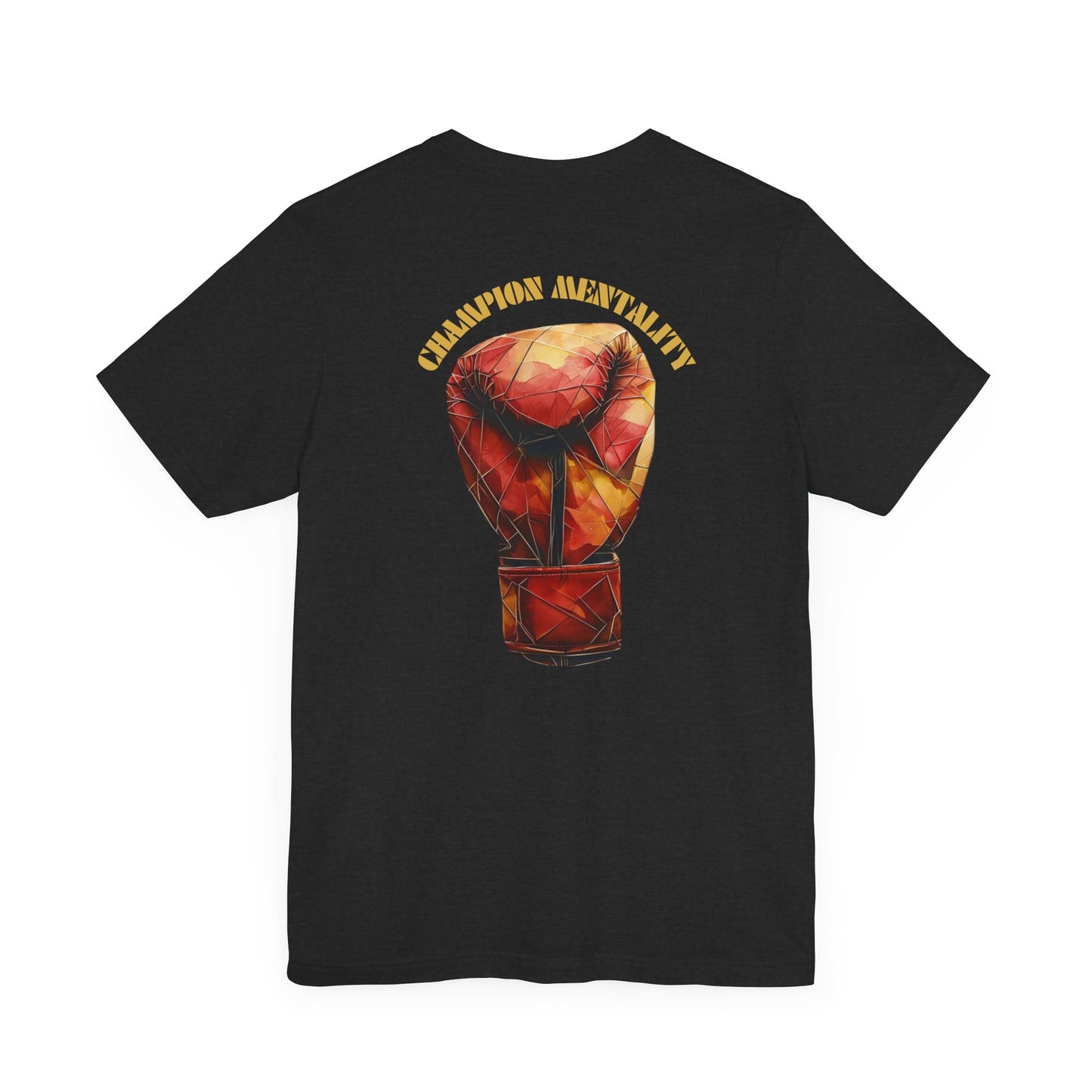 Champion Mentality Unisex Tee - Motivational Fitness Shirt, Boxing Lover Gift, Workout Wear, Gym Apparel, Inspirational Tee