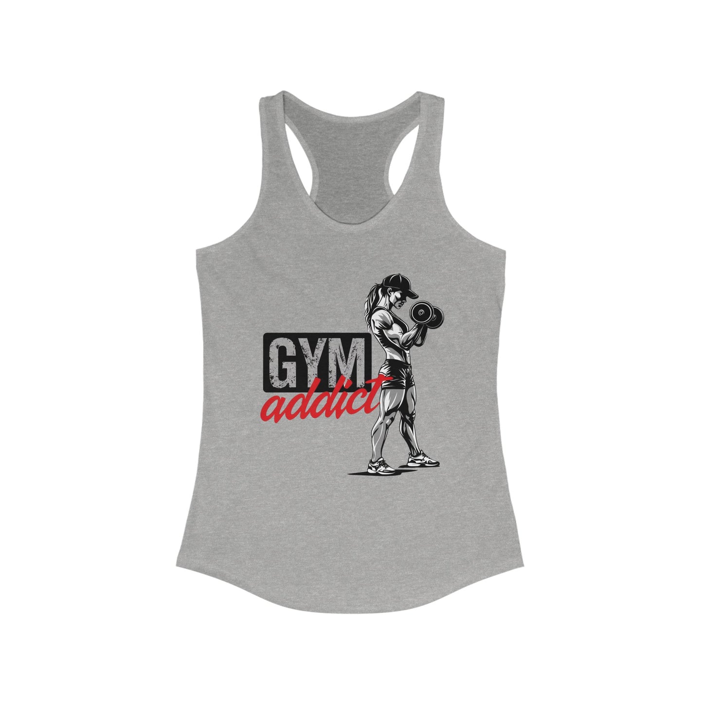 Gym Addict Racerback Tank