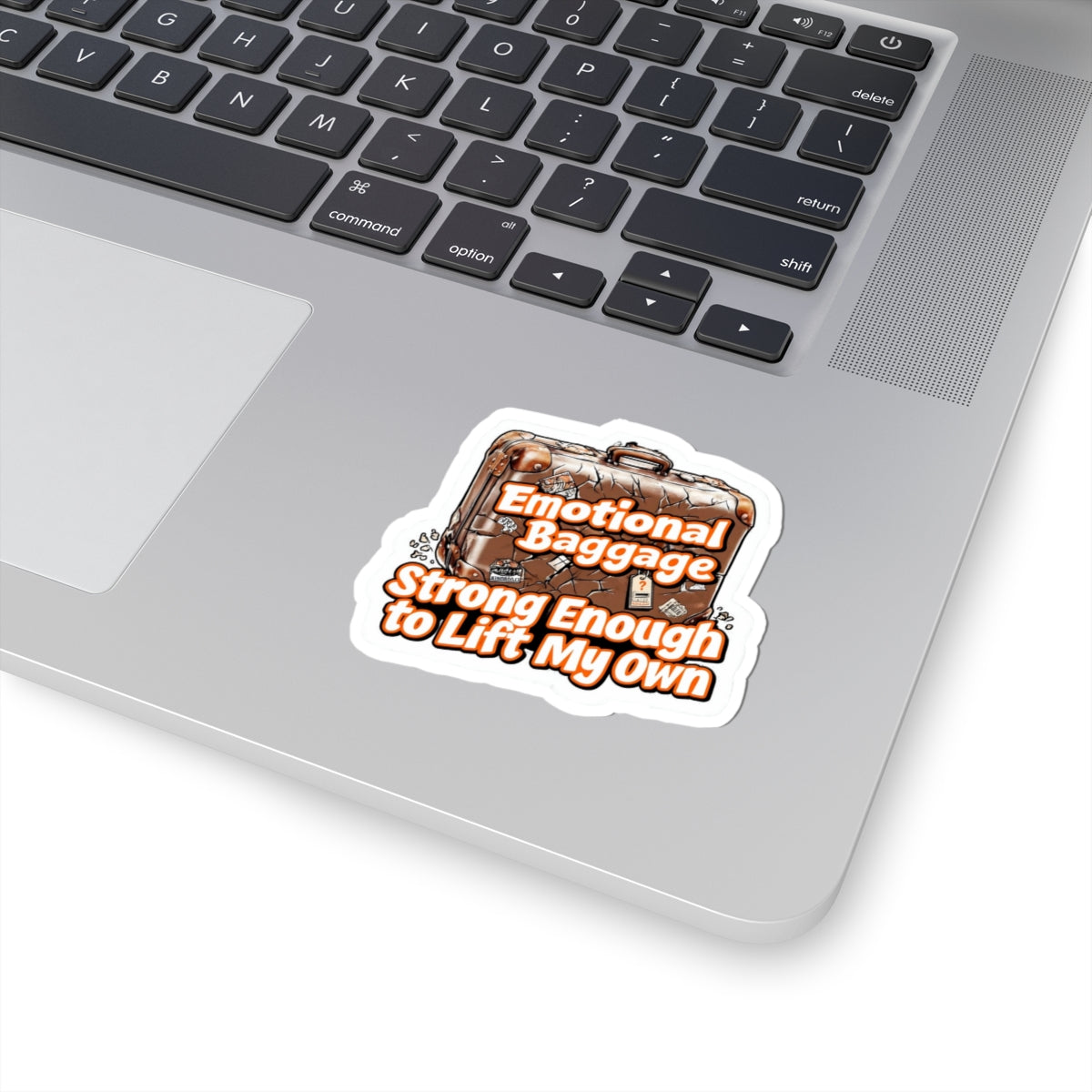 Emotional Baggage Kiss-Cut Stickers, Funny Gift for Self-Care, Laptop Decor, Travel Enthusiast, Mental Health Awareness