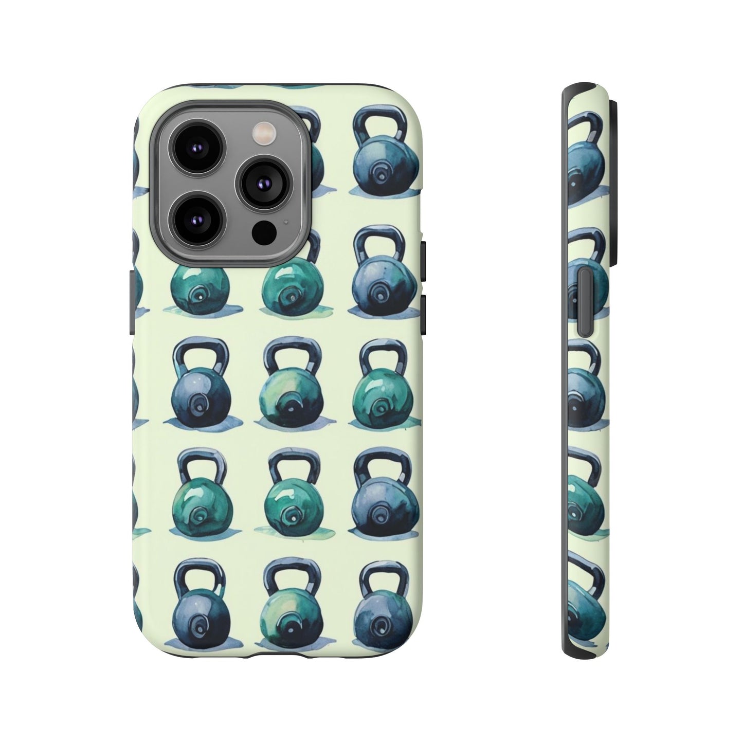 Kettlebell Phone Case - Fitness Lover's Tough Cover, Gym Gift, Workout Accessory, Durable Phone Protection, Personalized Kettlebell Case