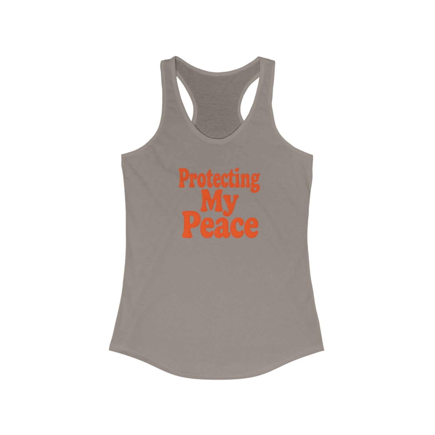 Protecting My Peace Racerback Tank for Women