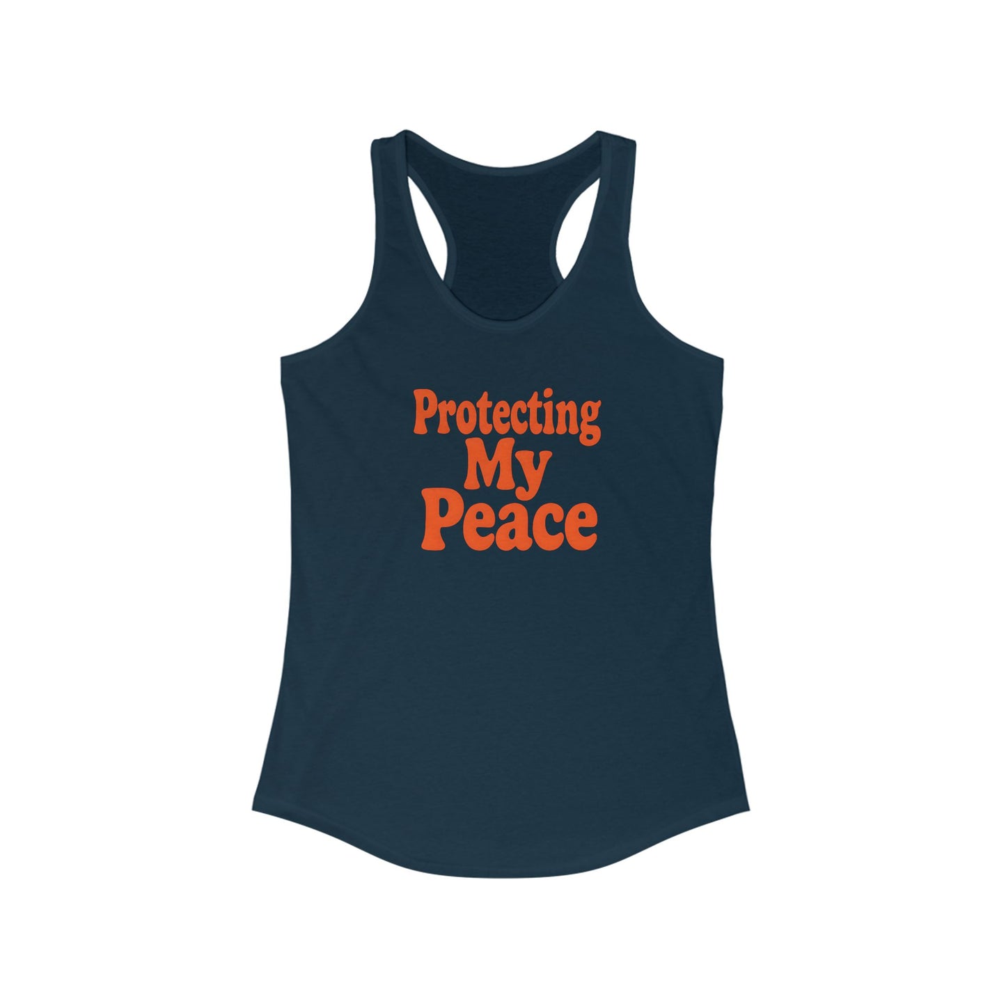 Protecting My Peace Racerback Tank for Women