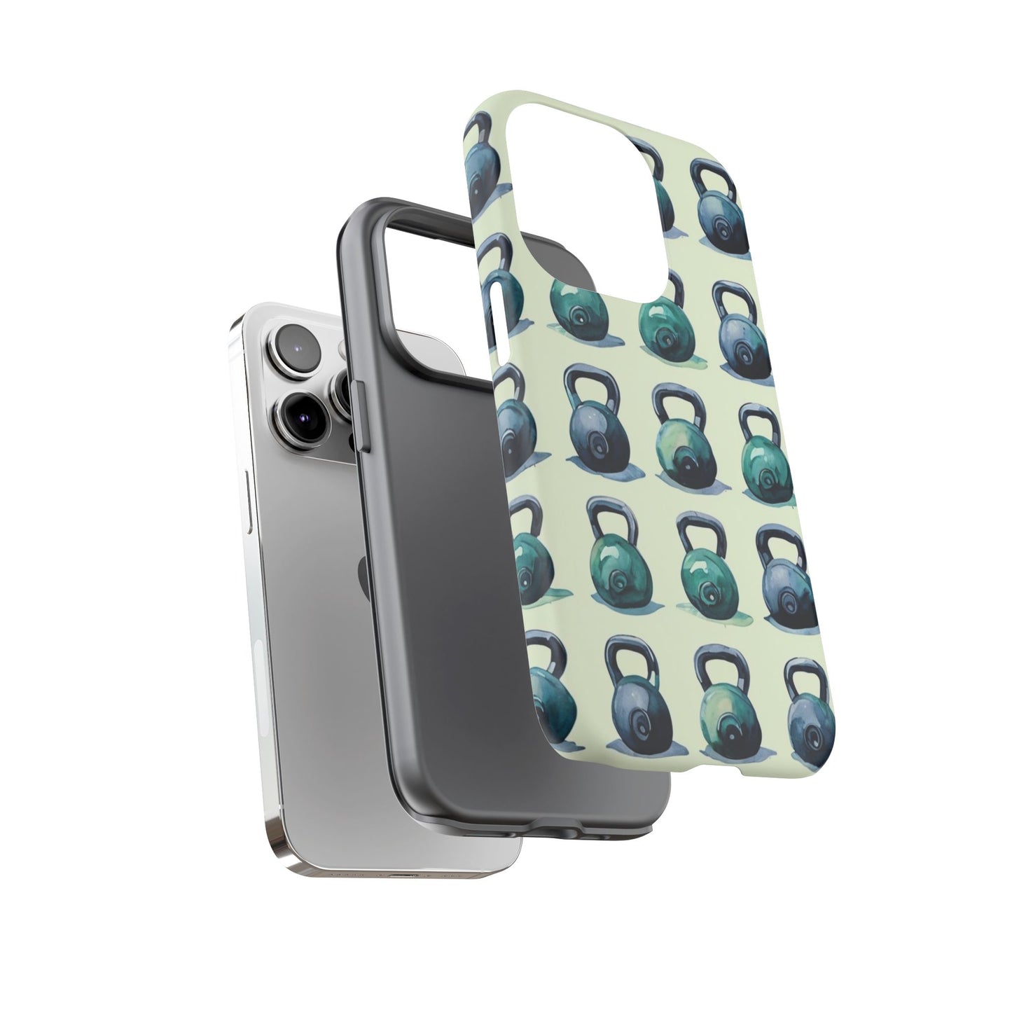 Kettlebell Phone Case - Fitness Lover's Tough Cover, Gym Gift, Workout Accessory, Durable Phone Protection, Personalized Kettlebell Case