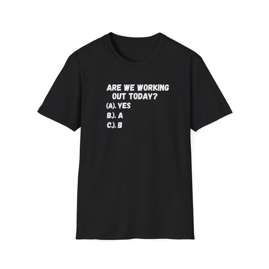 Funny Workout Decision T-Shirt, Gift for Fitness Lovers, Gym Humor Tee, Unisex Workout Shirt, Motivational Gym Apparel