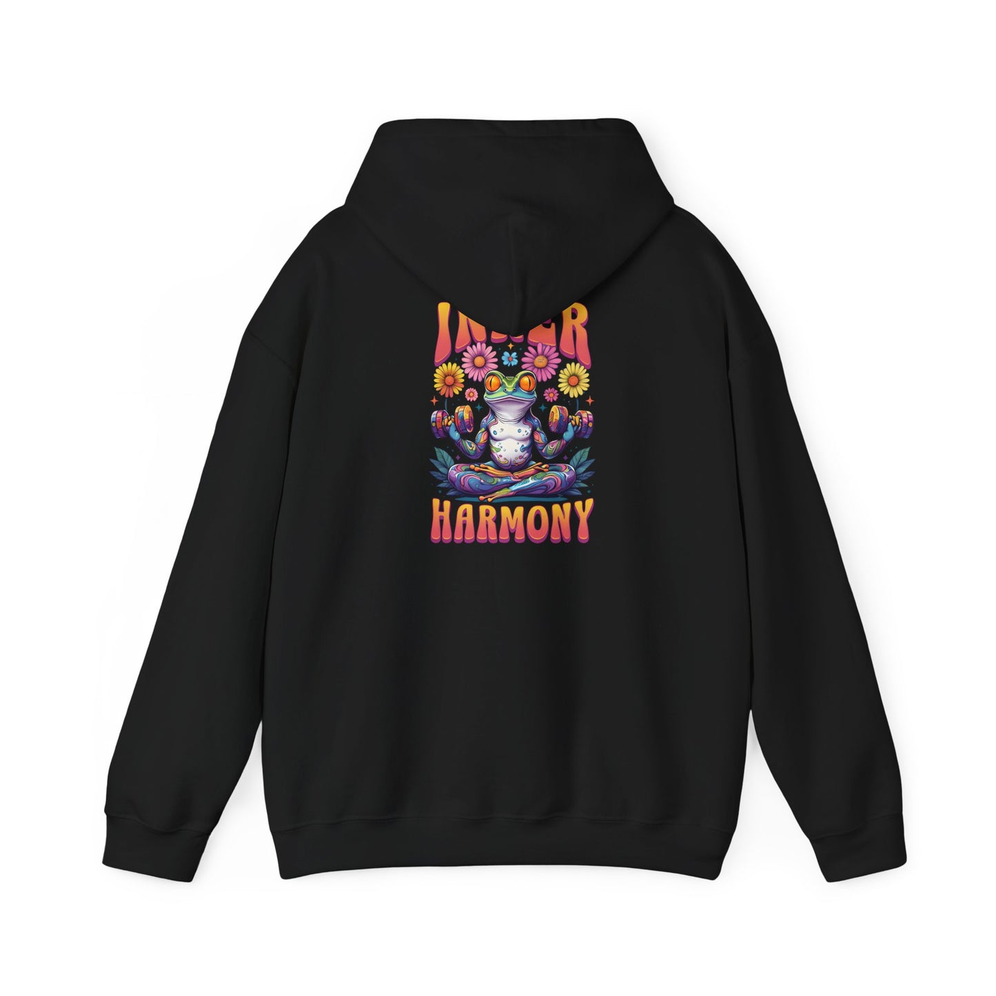 Inner Harmony Hoodie, Cozy Unisex Sweatshirt, Gift for Yoga Lovers, Meditation Apparel, Relaxation Outfit, Boho Style