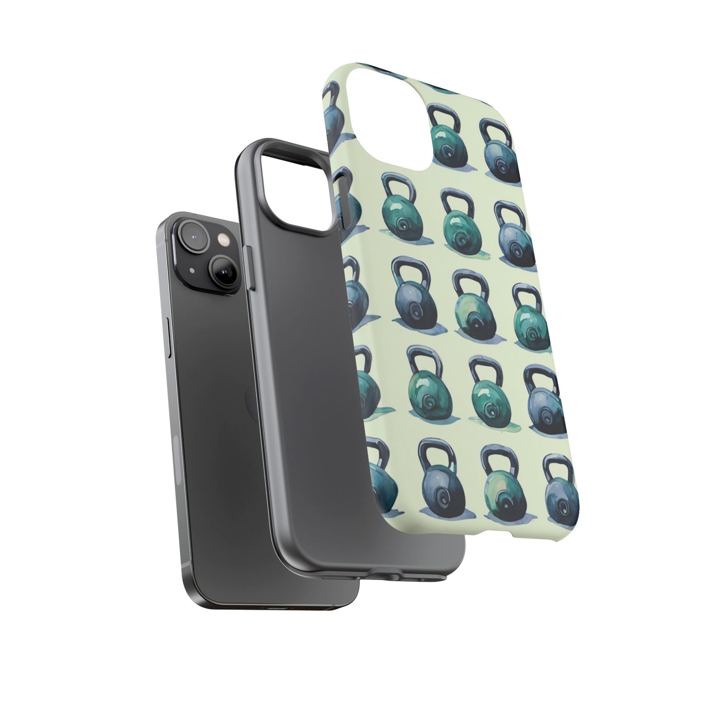 Kettlebell Phone Case - Fitness Lover's Tough Cover, Gym Gift, Workout Accessory, Durable Phone Protection, Personalized Kettlebell Case