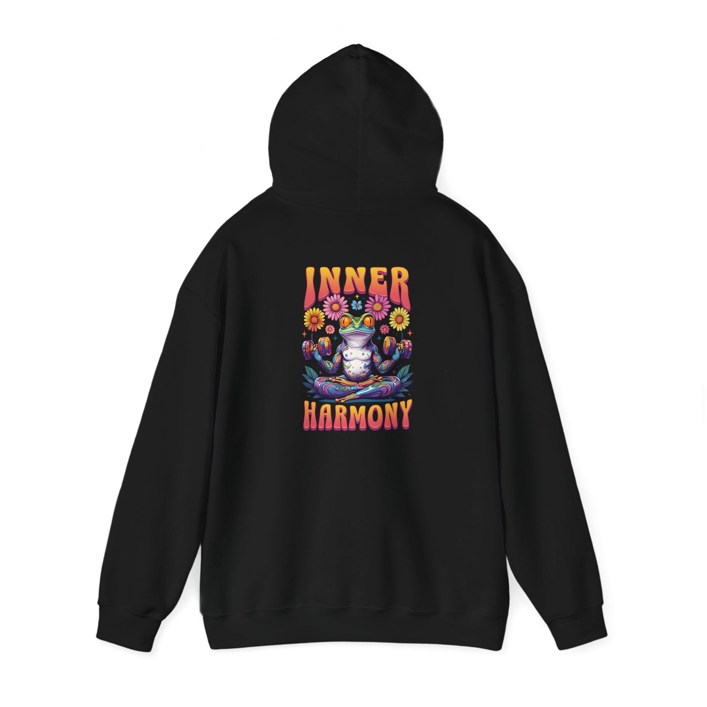 Inner Harmony Hoodie, Cozy Unisex Sweatshirt, Gift for Yoga Lovers, Meditation Apparel, Relaxation Outfit, Boho Style