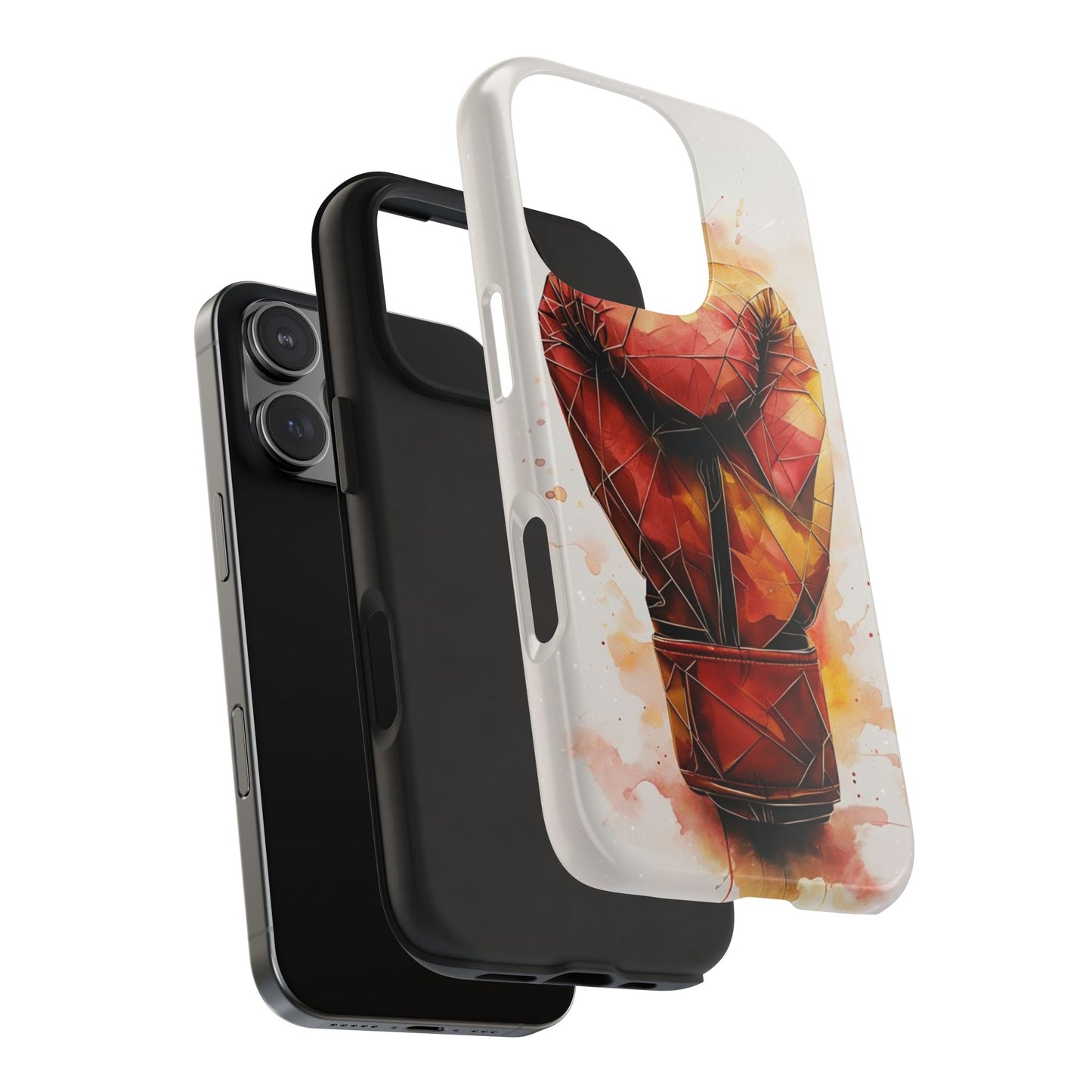 Boxing Gloves Phone Case, Tough Phone Case, Sporty Phone Cover, Unique Gift, Art Phone Accessories, Boxing Fan Gift