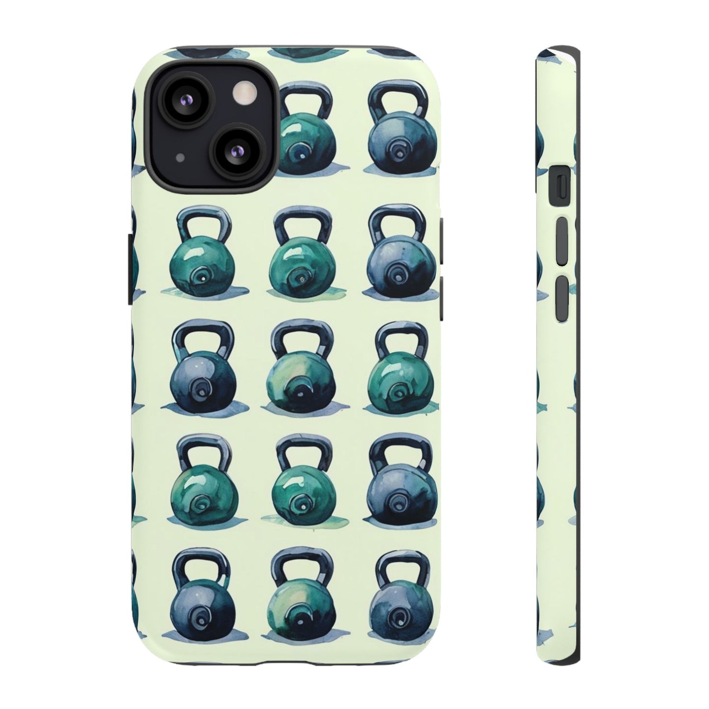 Kettlebell Phone Case - Fitness Lover's Tough Cover, Gym Gift, Workout Accessory, Durable Phone Protection, Personalized Kettlebell Case