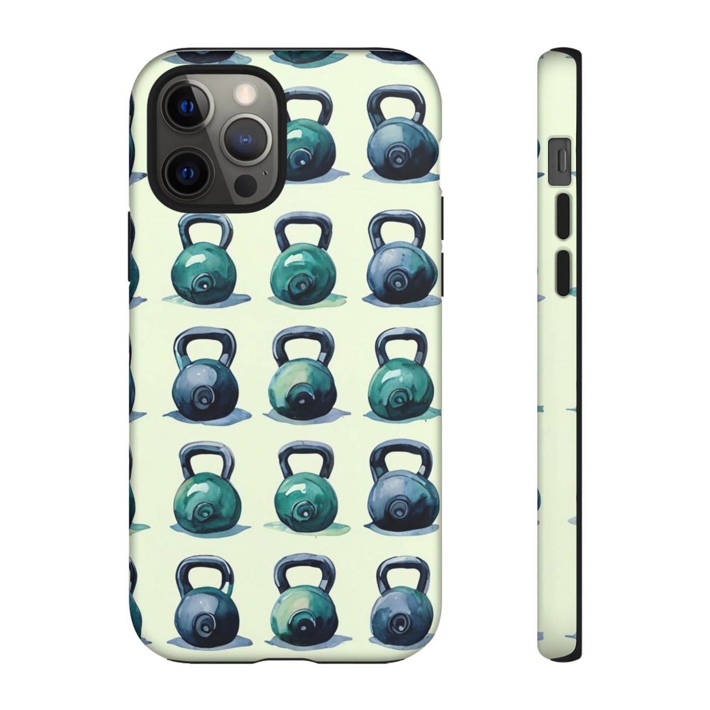 Kettlebell Phone Case - Fitness Lover's Tough Cover, Gym Gift, Workout Accessory, Durable Phone Protection, Personalized Kettlebell Case