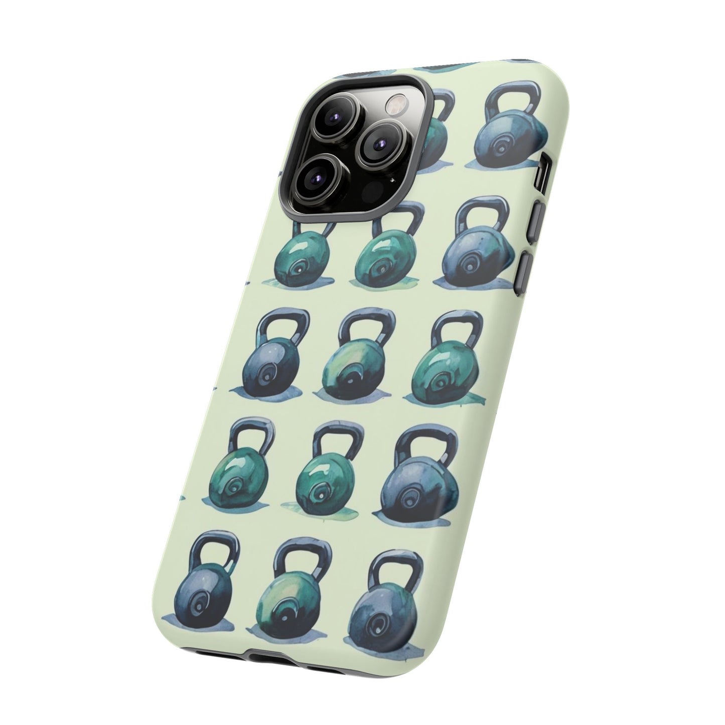 Kettlebell Phone Case - Fitness Lover's Tough Cover, Gym Gift, Workout Accessory, Durable Phone Protection, Personalized Kettlebell Case