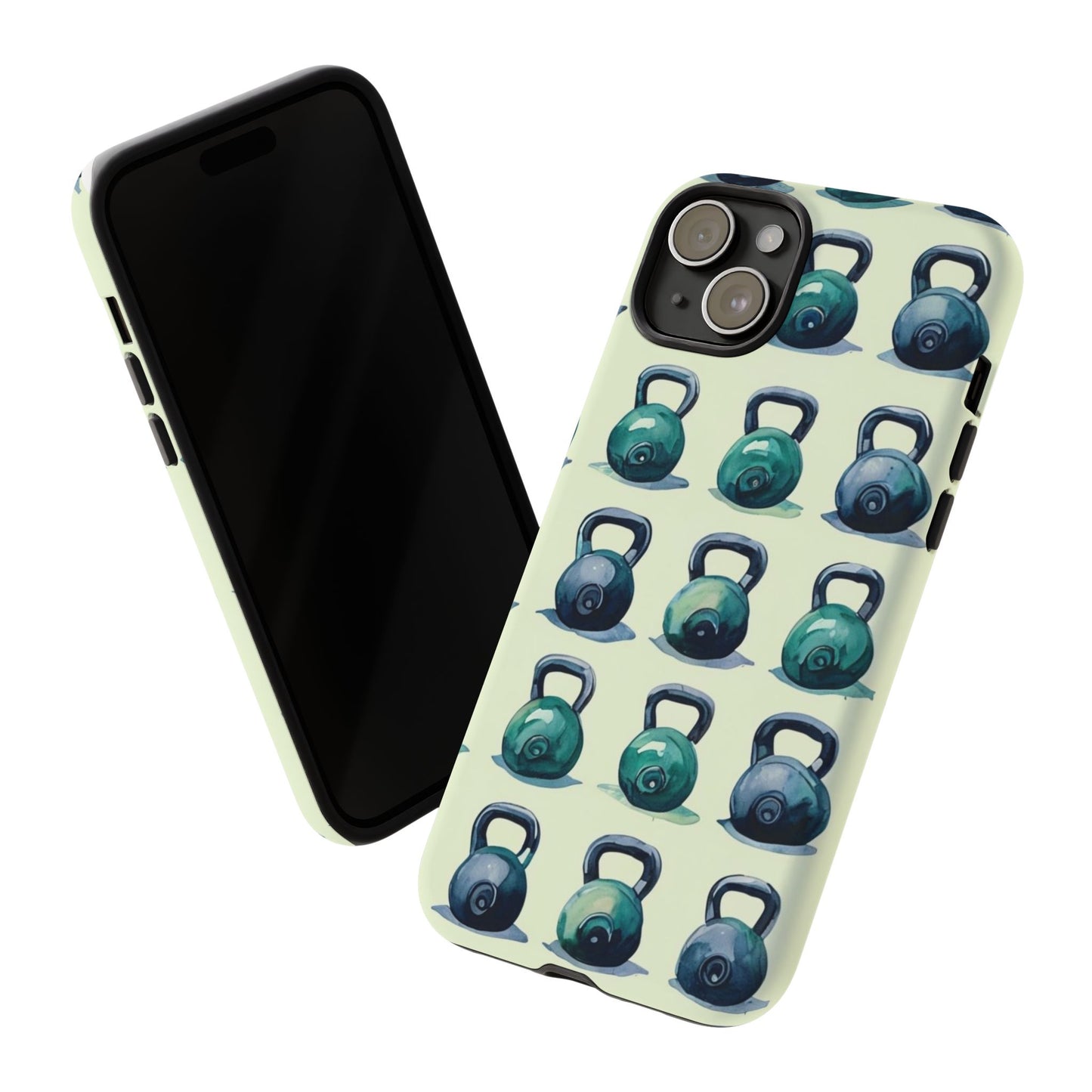Kettlebell Phone Case - Fitness Lover's Tough Cover, Gym Gift, Workout Accessory, Durable Phone Protection, Personalized Kettlebell Case