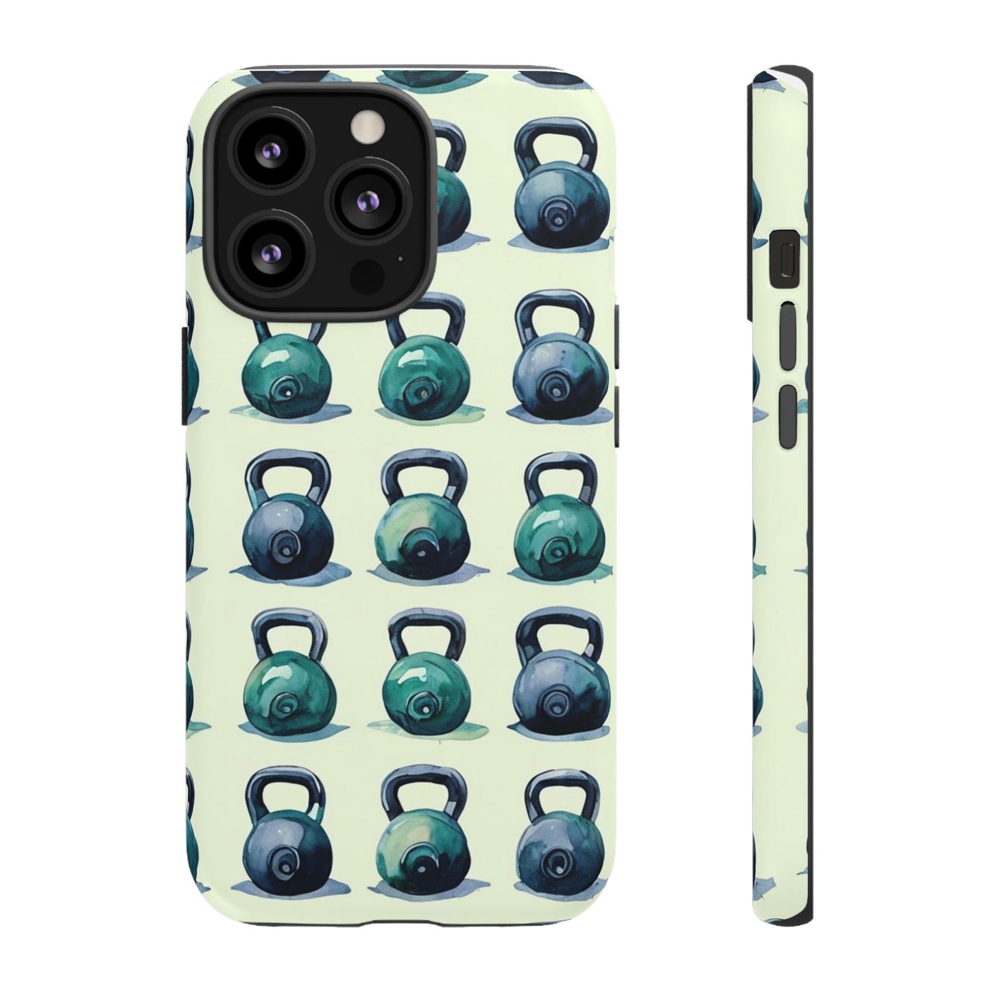 Kettlebell Phone Case - Fitness Lover's Tough Cover, Gym Gift, Workout Accessory, Durable Phone Protection, Personalized Kettlebell Case