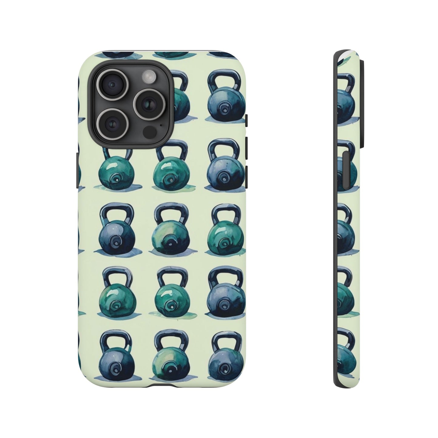 Kettlebell Phone Case - Fitness Lover's Tough Cover, Gym Gift, Workout Accessory, Durable Phone Protection, Personalized Kettlebell Case