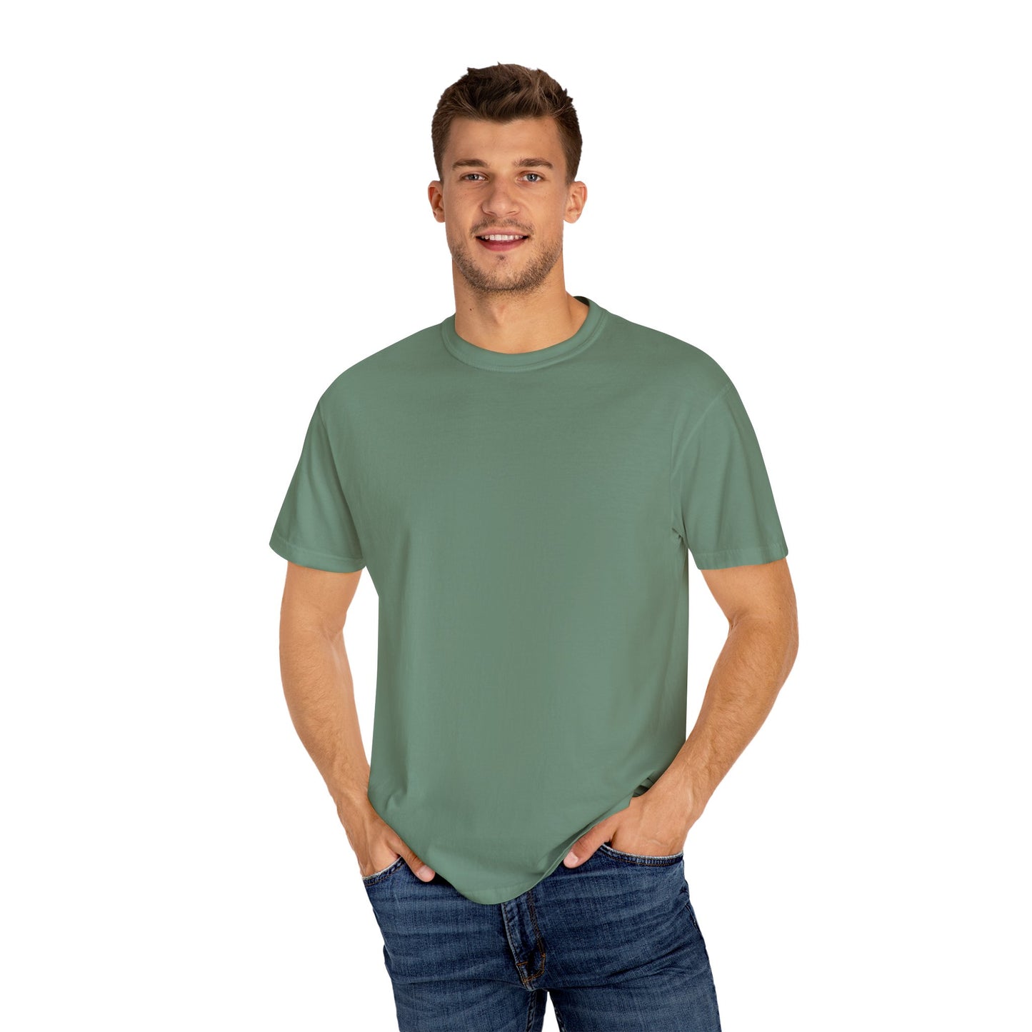 Healing Is Hardcore Unisex Garment-Dyed T-Shirt, Trendy Casual Tee,