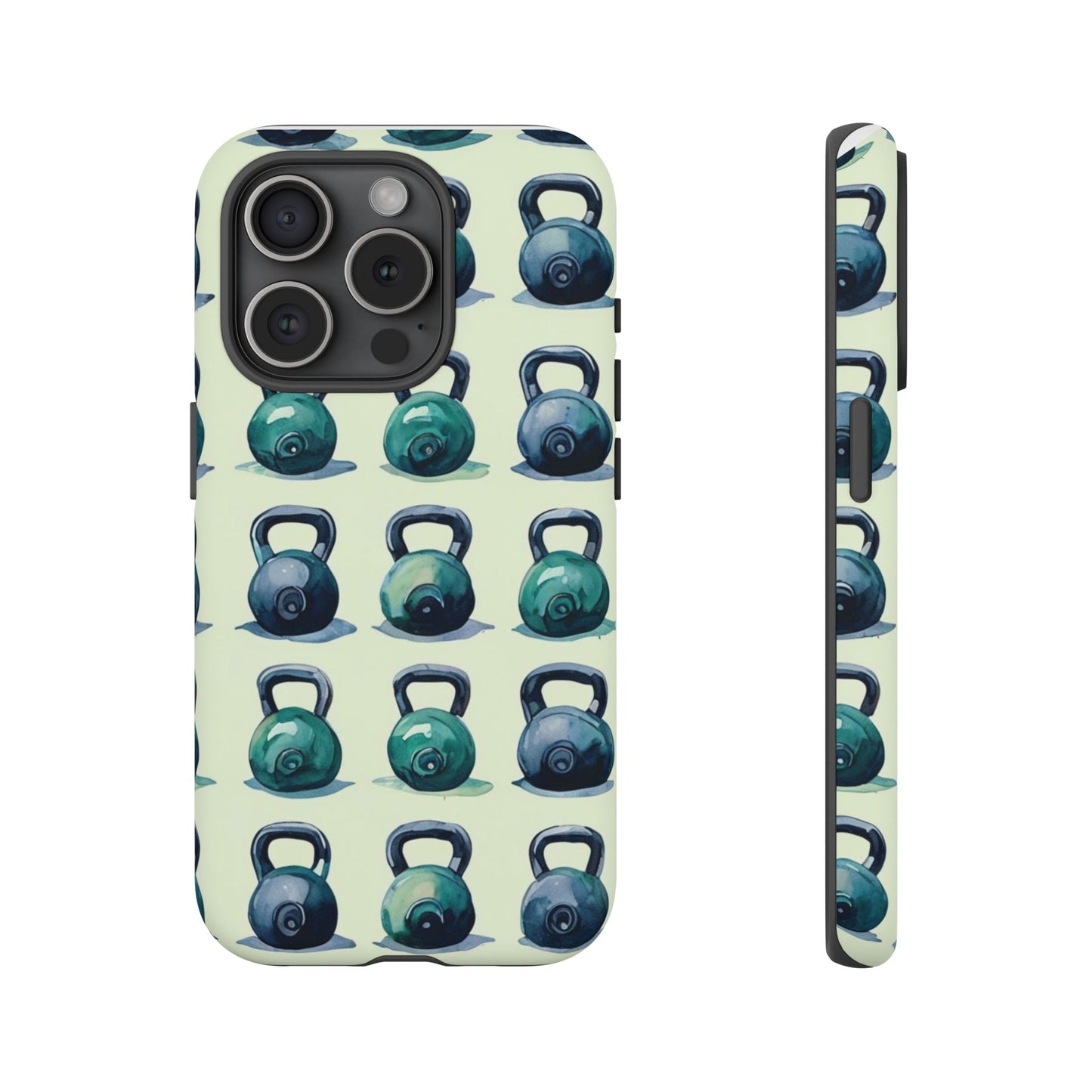 Kettlebell Phone Case - Fitness Lover's Tough Cover, Gym Gift, Workout Accessory, Durable Phone Protection, Personalized Kettlebell Case