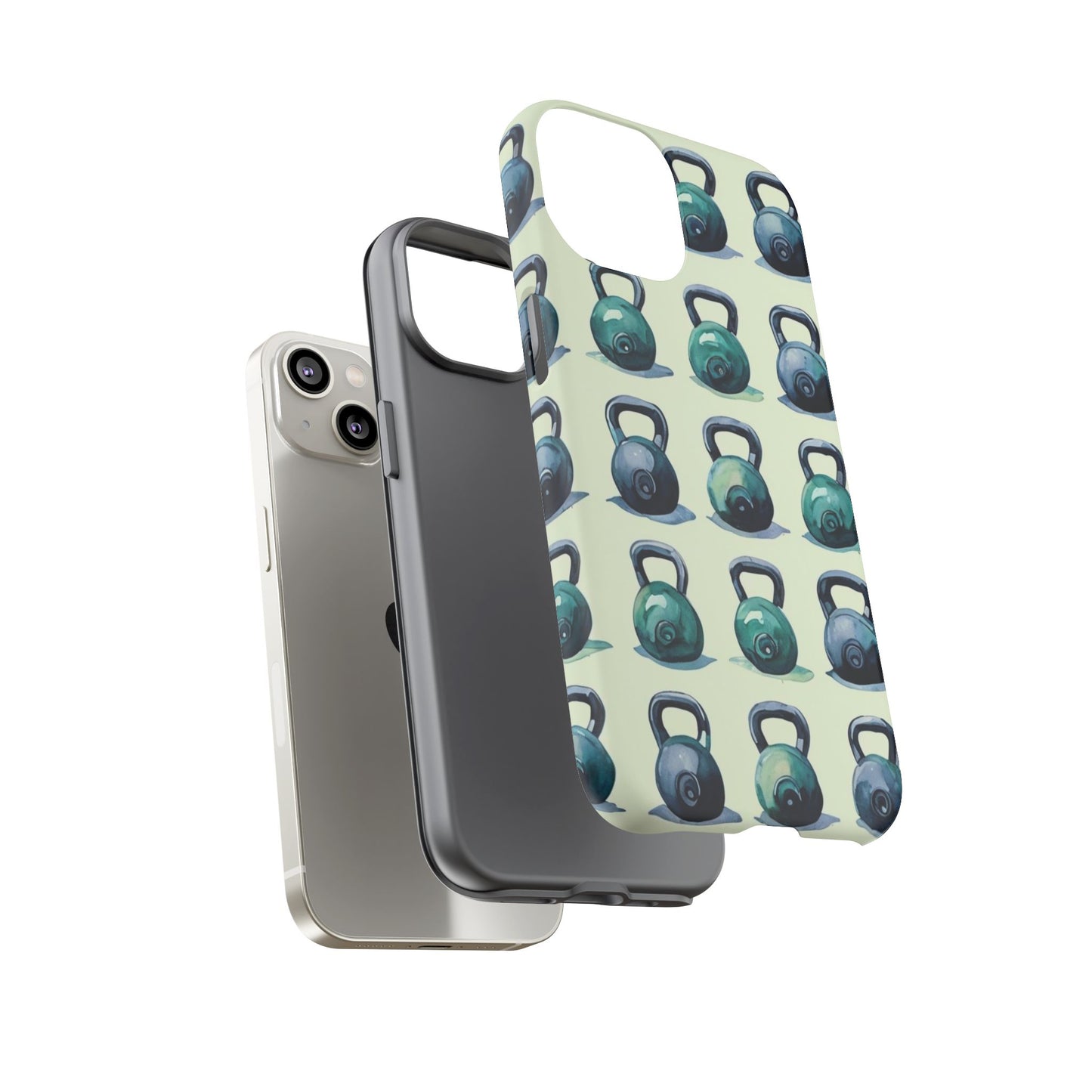 Kettlebell Phone Case - Fitness Lover's Tough Cover, Gym Gift, Workout Accessory, Durable Phone Protection, Personalized Kettlebell Case