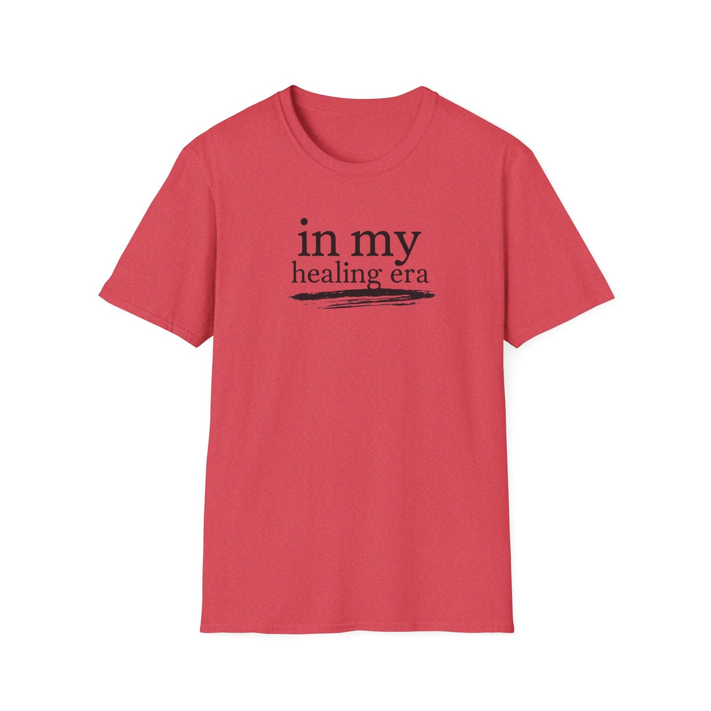 Healing Era T-Shirt, Soft Cotton Tee for Self-Care, Gift for Friends, Motivational Apparel, Mental Health Awareness Tee