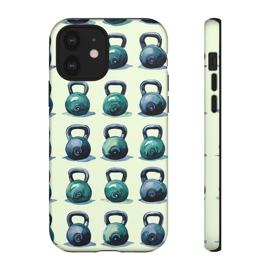 Kettlebell Phone Case - Fitness Lover's Tough Cover, Gym Gift, Workout Accessory, Durable Phone Protection, Personalized Kettlebell Case