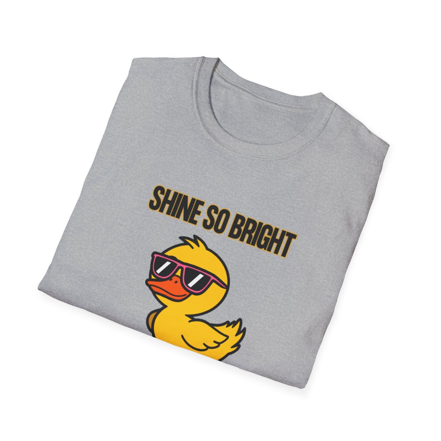 Cool Duck Graphic T-Shirt – Fun Summer Vibes, Perfect for Kids & Teens, Gift for Birthdays, Casual Wear, Skateboarders