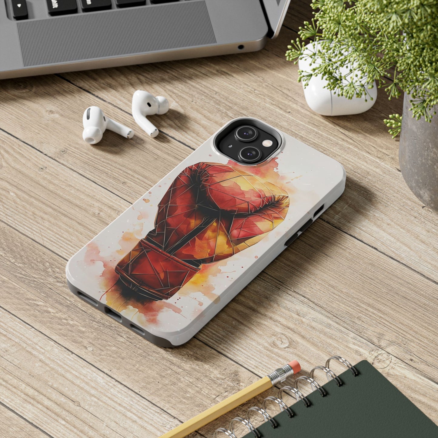 Boxing Gloves Phone Case, Tough Phone Case, Sporty Phone Cover, Unique Gift, Art Phone Accessories, Boxing Fan Gift