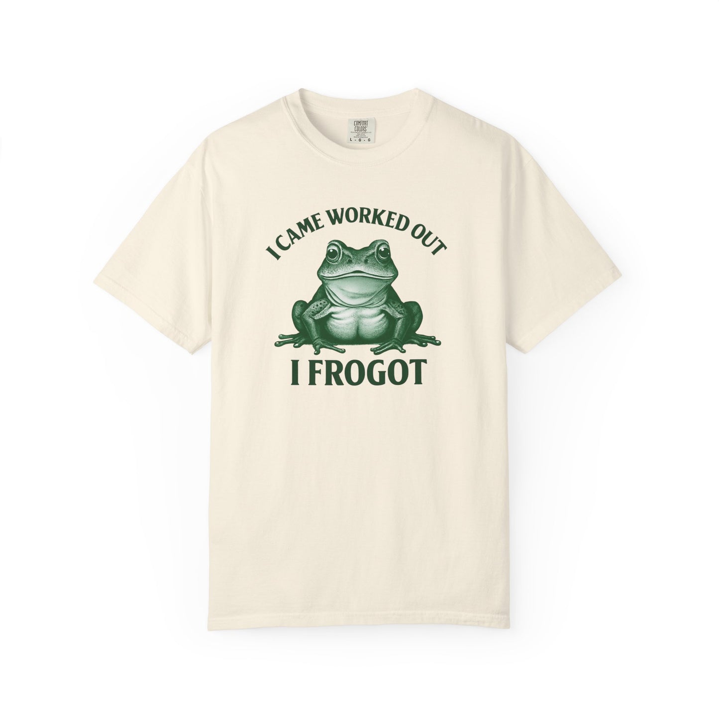 Playful Frog Gym Tee - Funny Workout T-Shirt, Unisex Humor Shirt, Gift for Fitness Lovers, Cute Gym Outfits, Casual Wear
