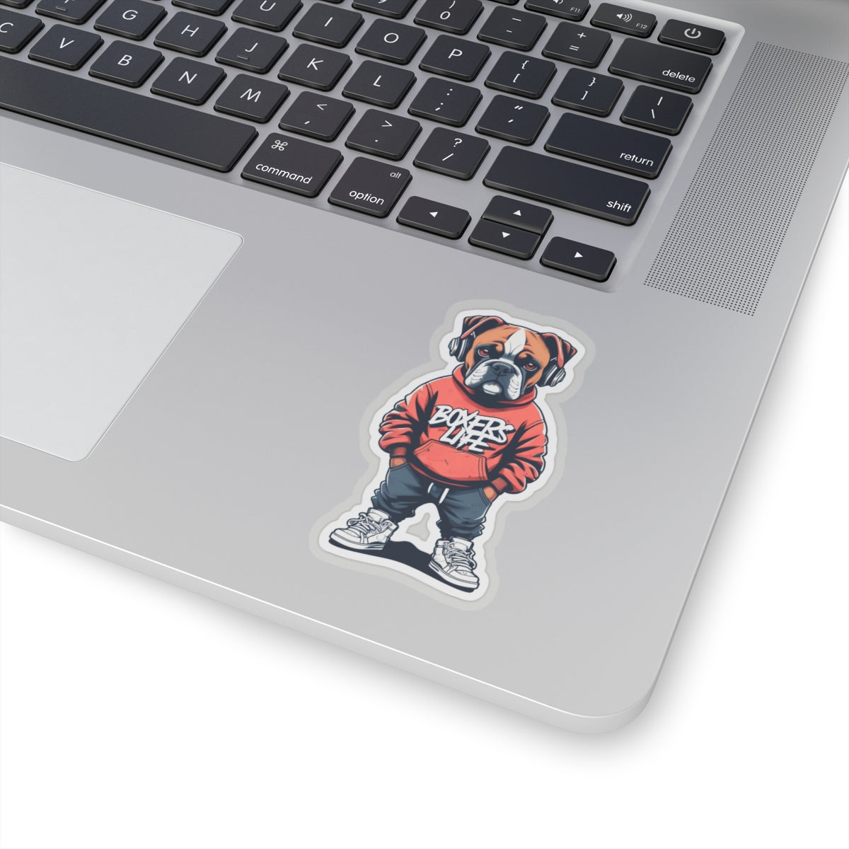 Cool Boxer Dog Kiss-Cut Stickers | Perfect for Dog Lovers, Laptop Decor, Gifts, Pet Accessories, and Wall Decor
