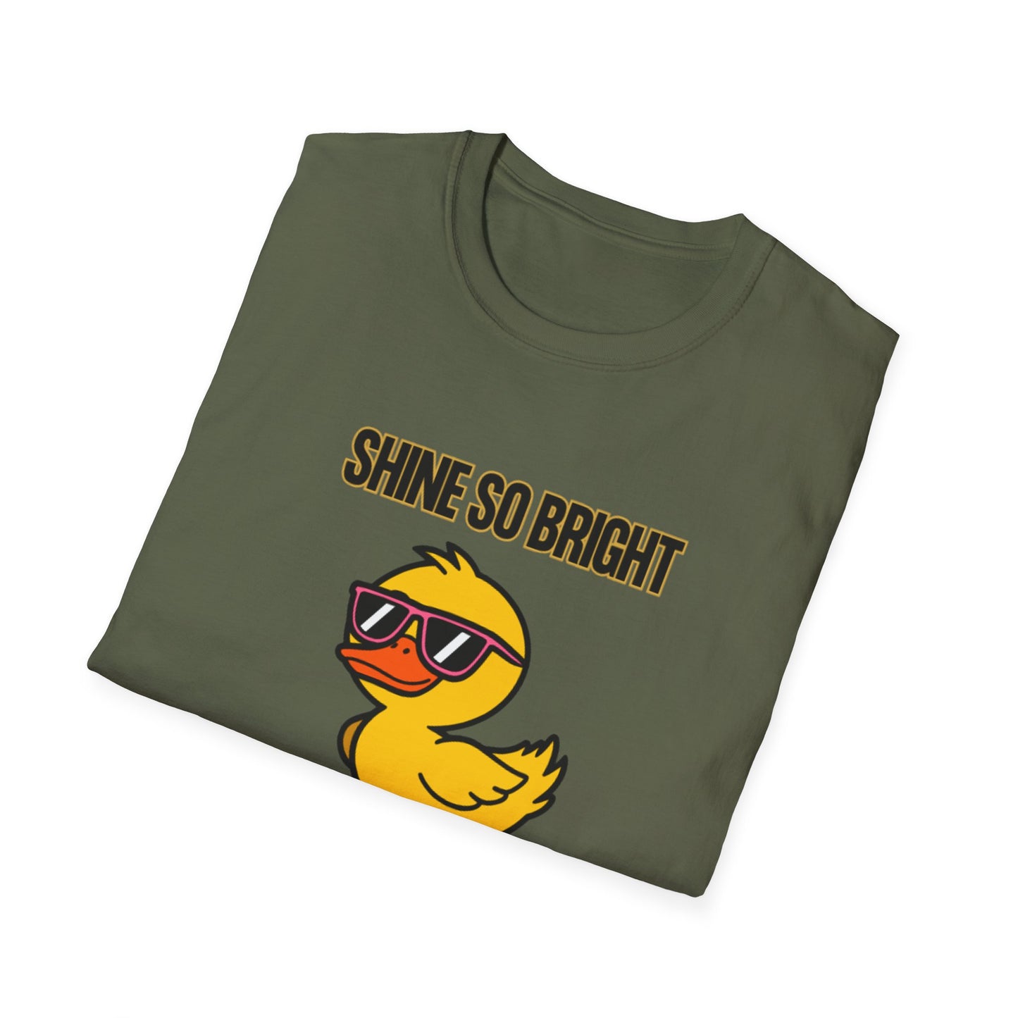 Cool Duck Graphic T-Shirt – Fun Summer Vibes, Perfect for Kids & Teens, Gift for Birthdays, Casual Wear, Skateboarders